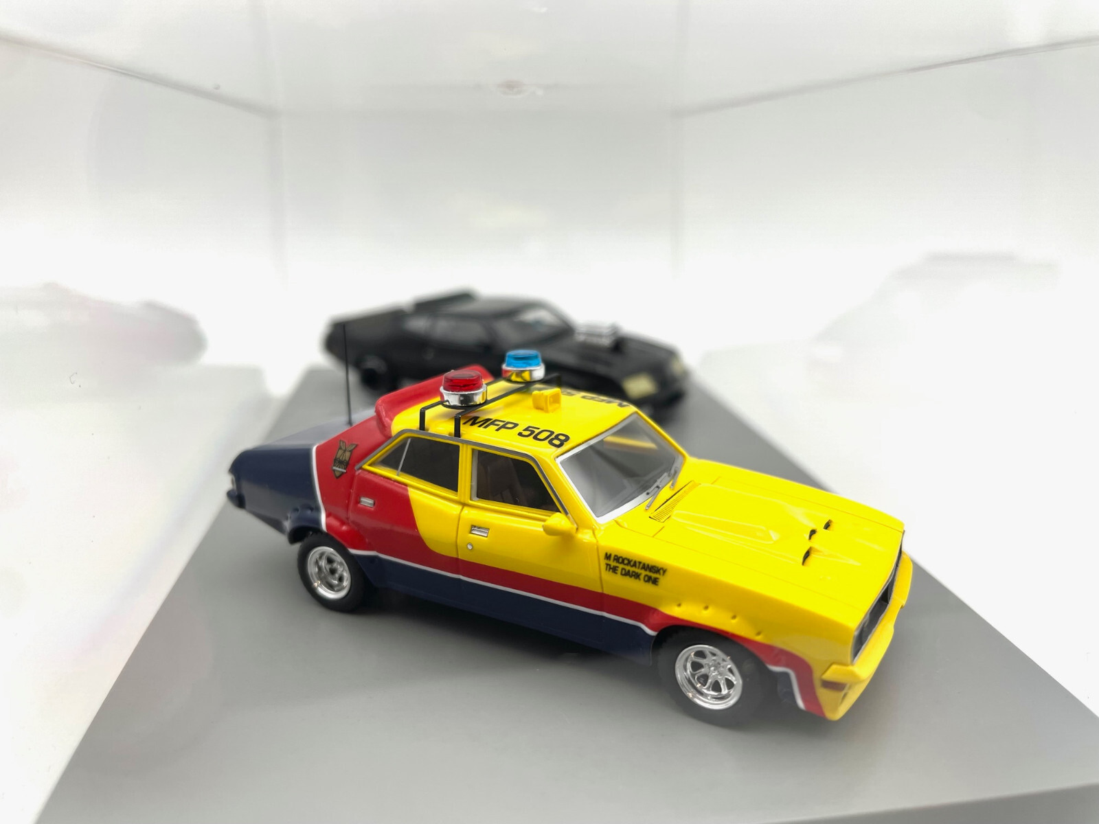 ACE 1/64 MAD MAX INTERCEPTOR & MFP TWIN SET SUPERCHARGED MOVIE RESIN – US SHIP