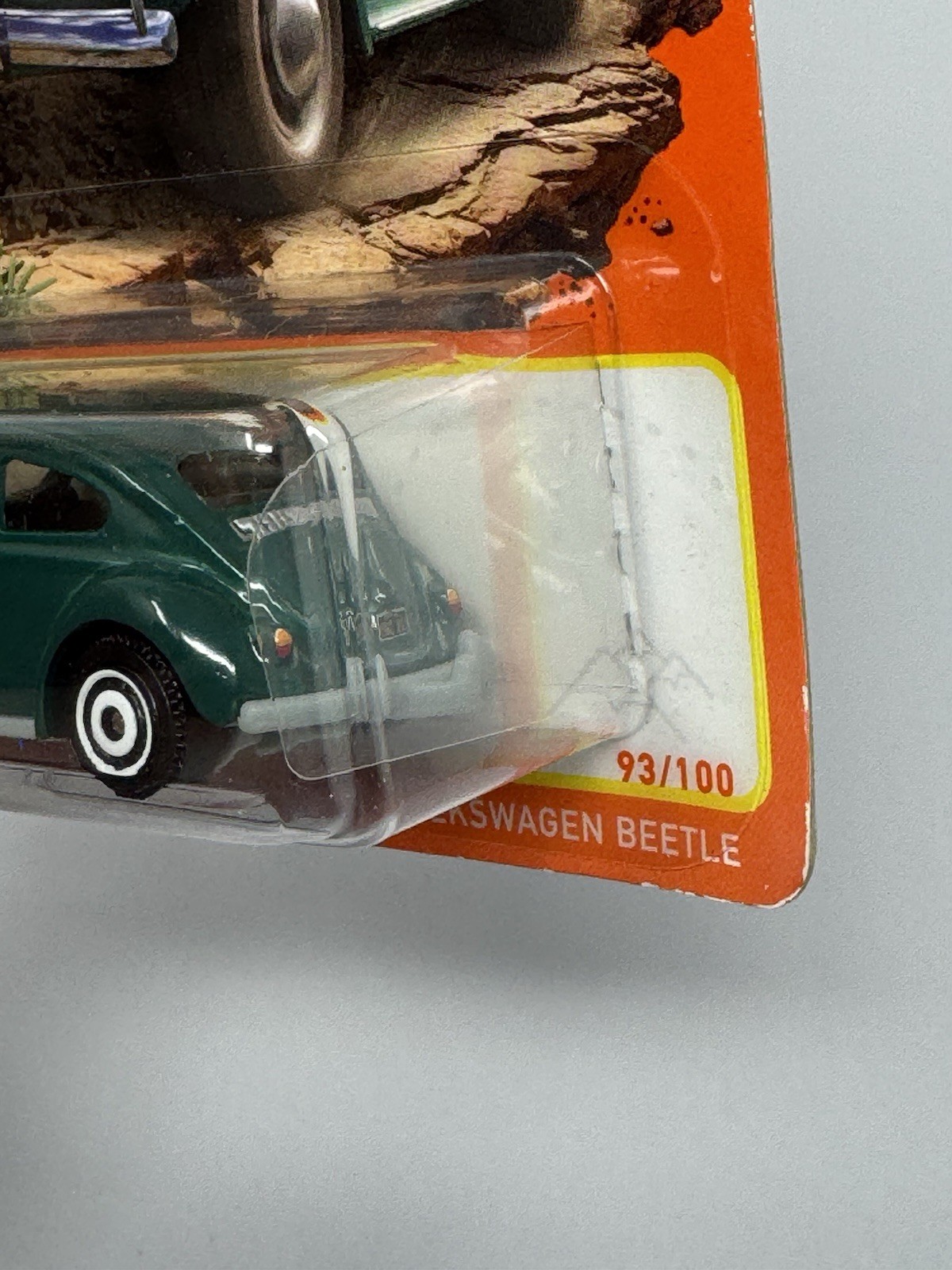 Matchbox Dark Green 1962 VW Volkswagen Beetle Bug 93/100 A13