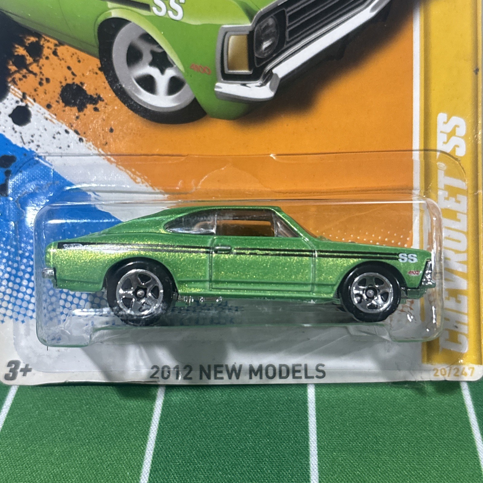 Hot Wheels 2012 New Models – Chevrolet SS (Green) #20