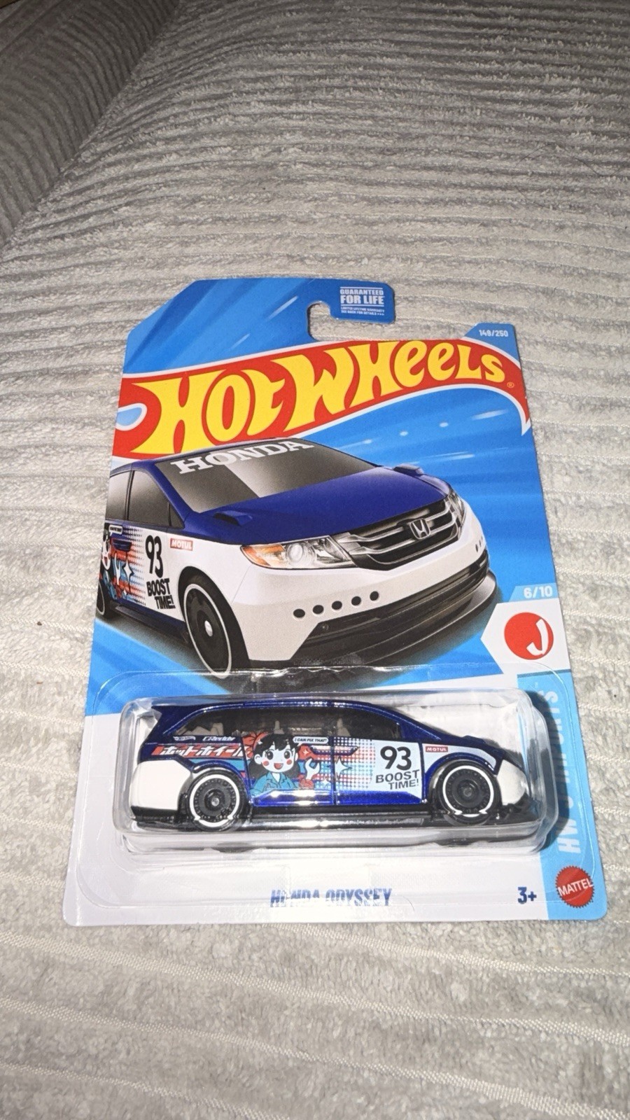 Free 1 day ship 2026 Hot Wheels Honda Odyssey (#6/10) J-Imports Series