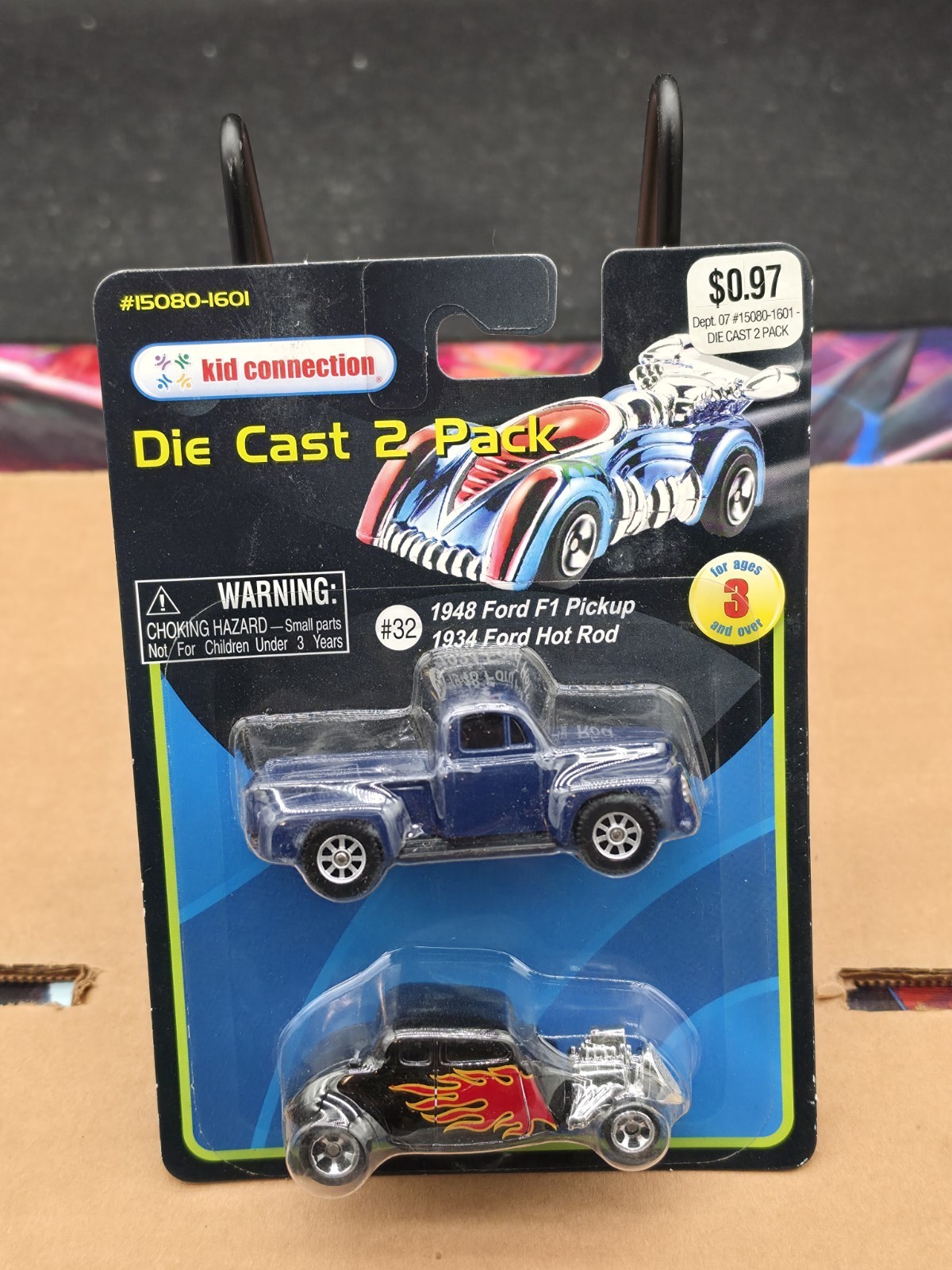 NOS KID CONNECTION 2 Pack Vehicles #C