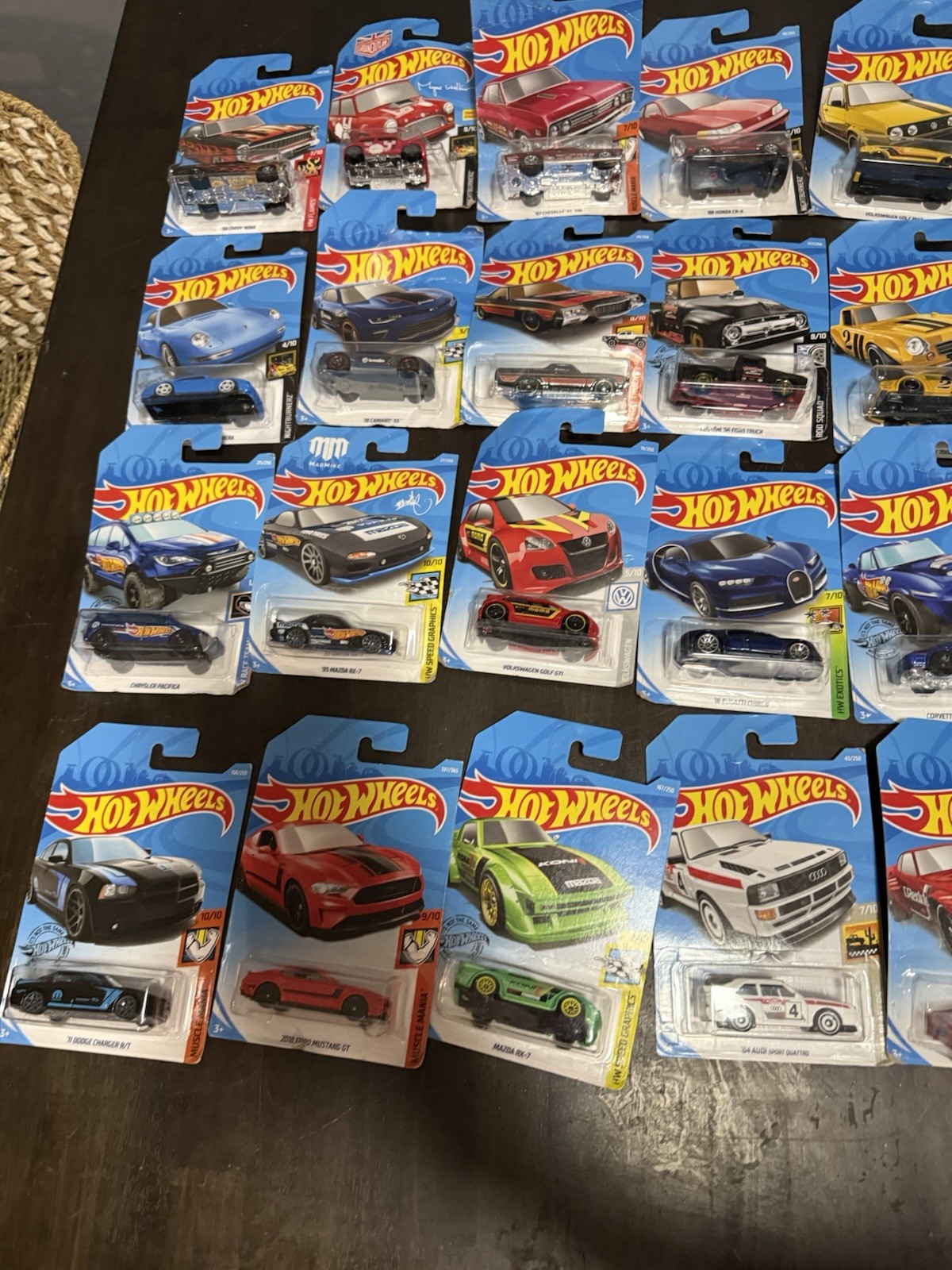 Hot wheels Lot Of 54 Sealed Variety Of Types