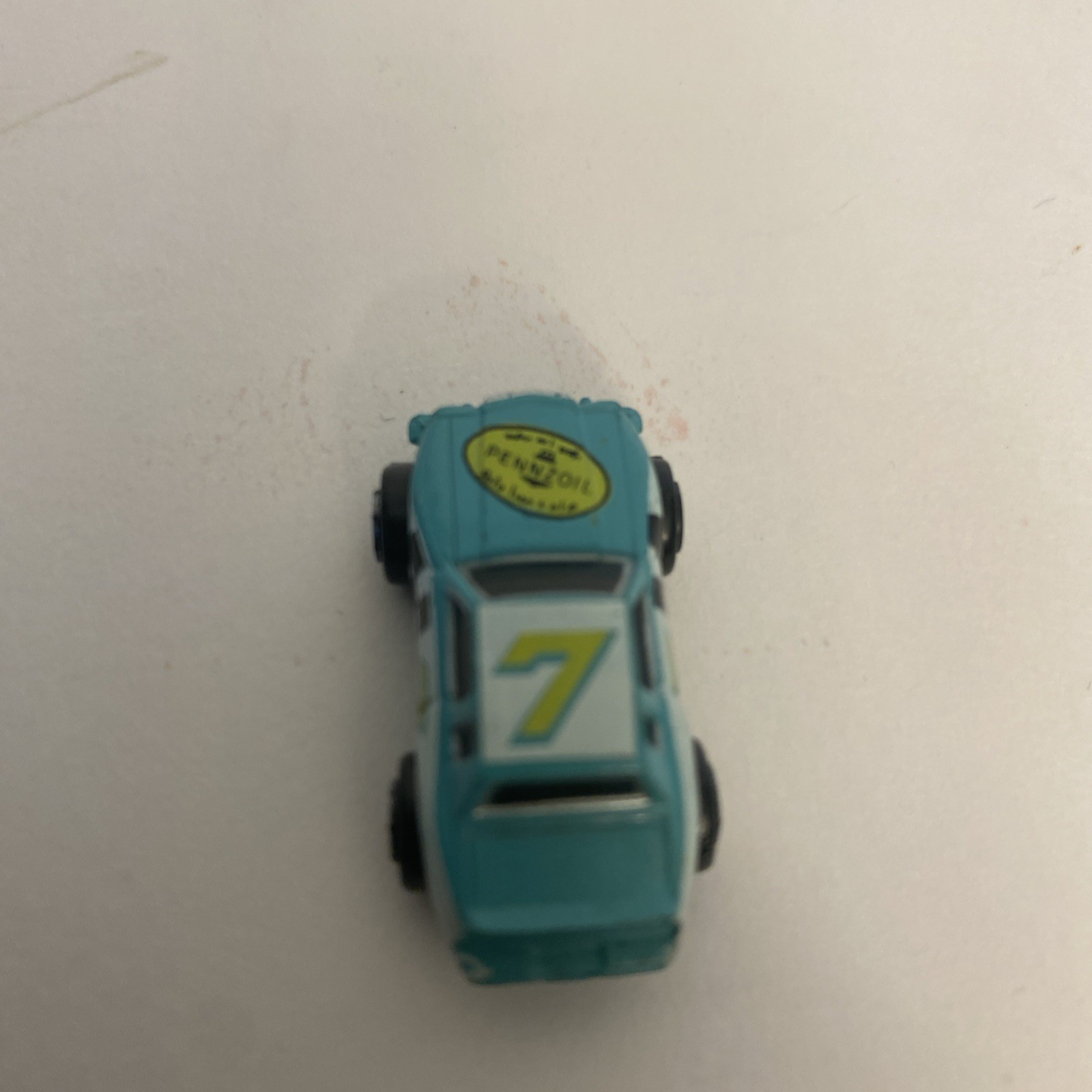 Rare Micro Machines 1990 Pontiac Grand Prix Pennzoil #7 Race Car From Galoob