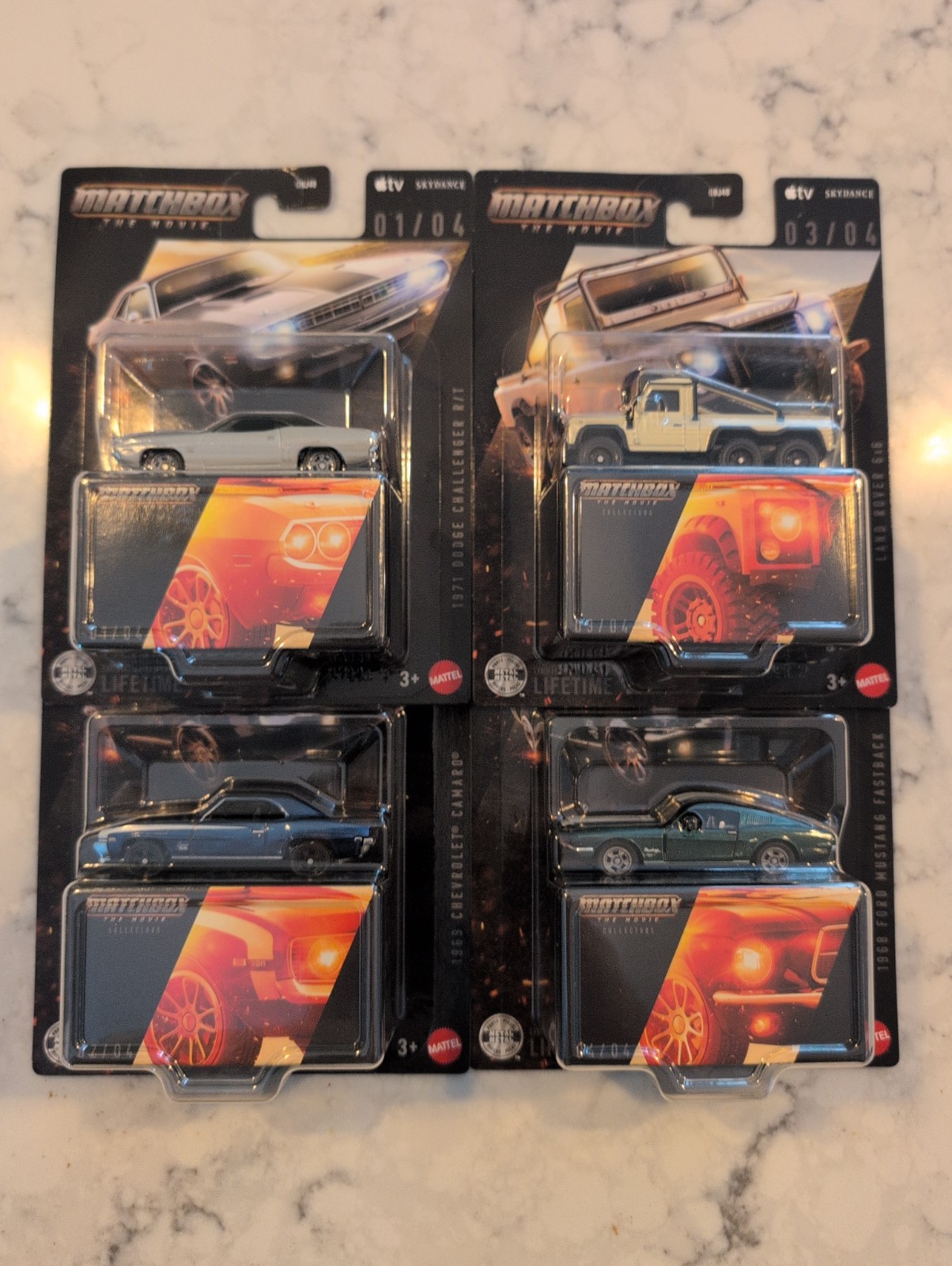 2026 Matchbox The Movie Collectors Moving Parts Dodge Ford Land Rover Chevrolet