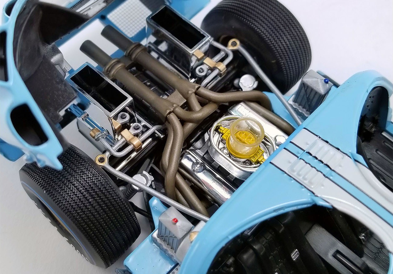 1966 Le Mans Ford GT40 Mk II Ken Miles in 1:18 Scale by Shelby Collectibles
