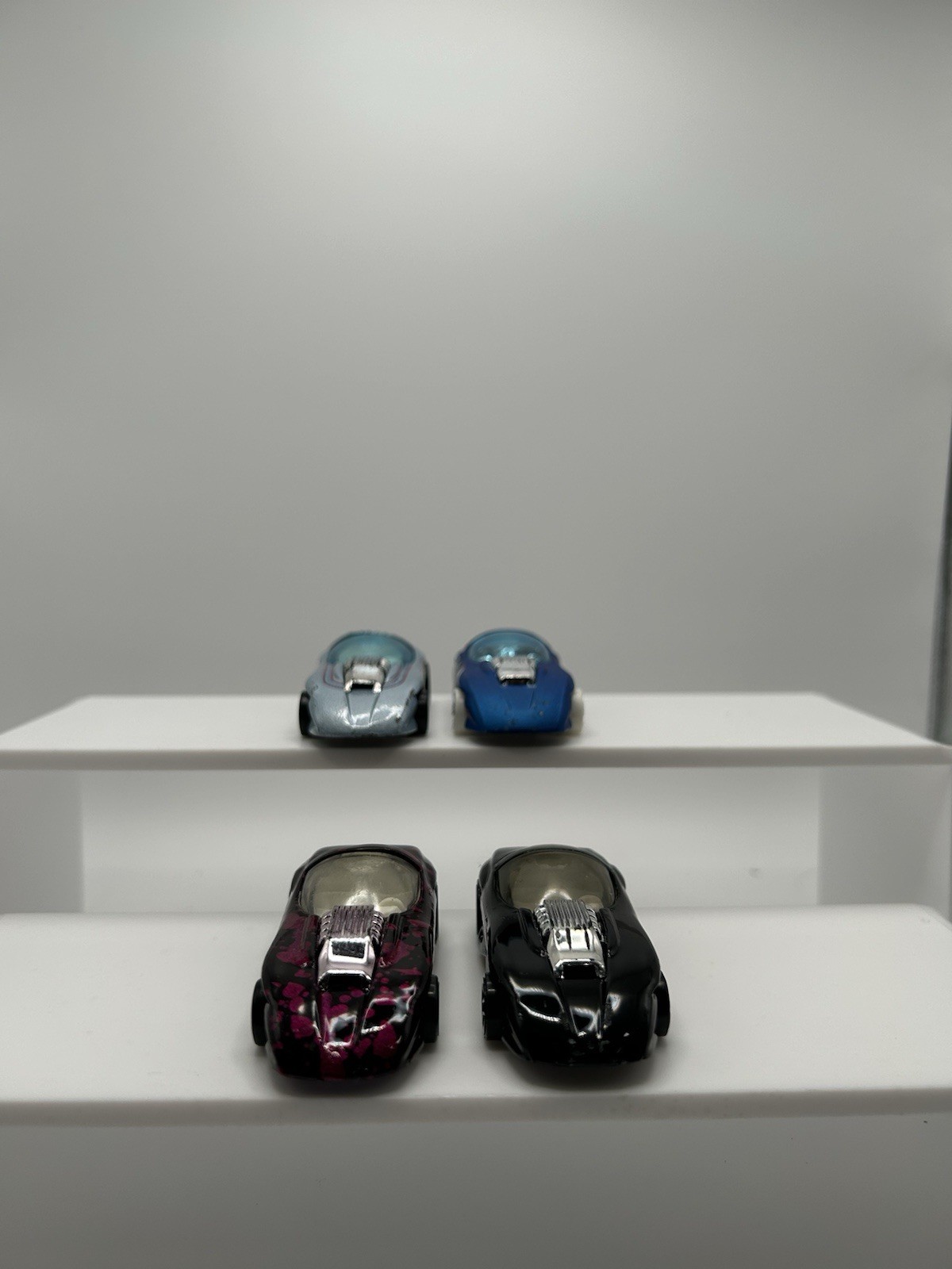 Hot Wheels 1990’s Silhouette II Lot of 4: Black/Purple, Black, Silver, Blue. 15