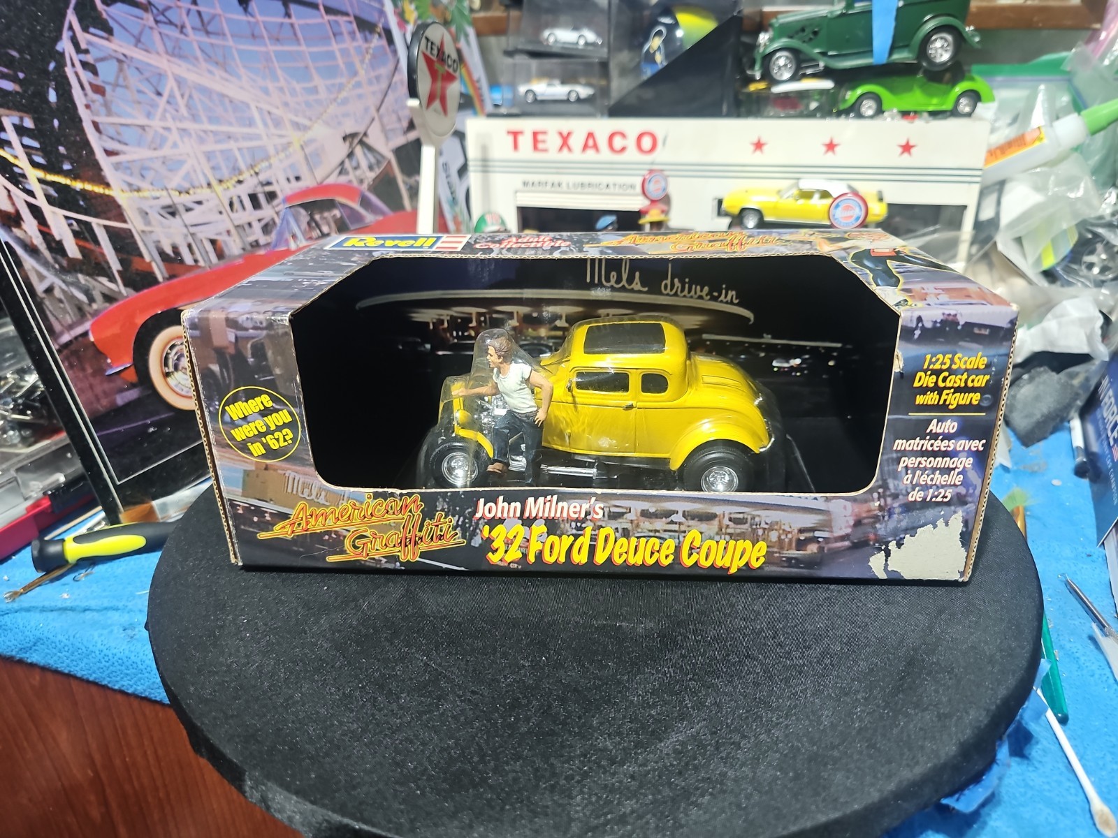VINTAGE RARE REVELL AMERICAN GRAFFITI 1:25 FORD 1932 DEUCE COUPE JOHN MILNERS
