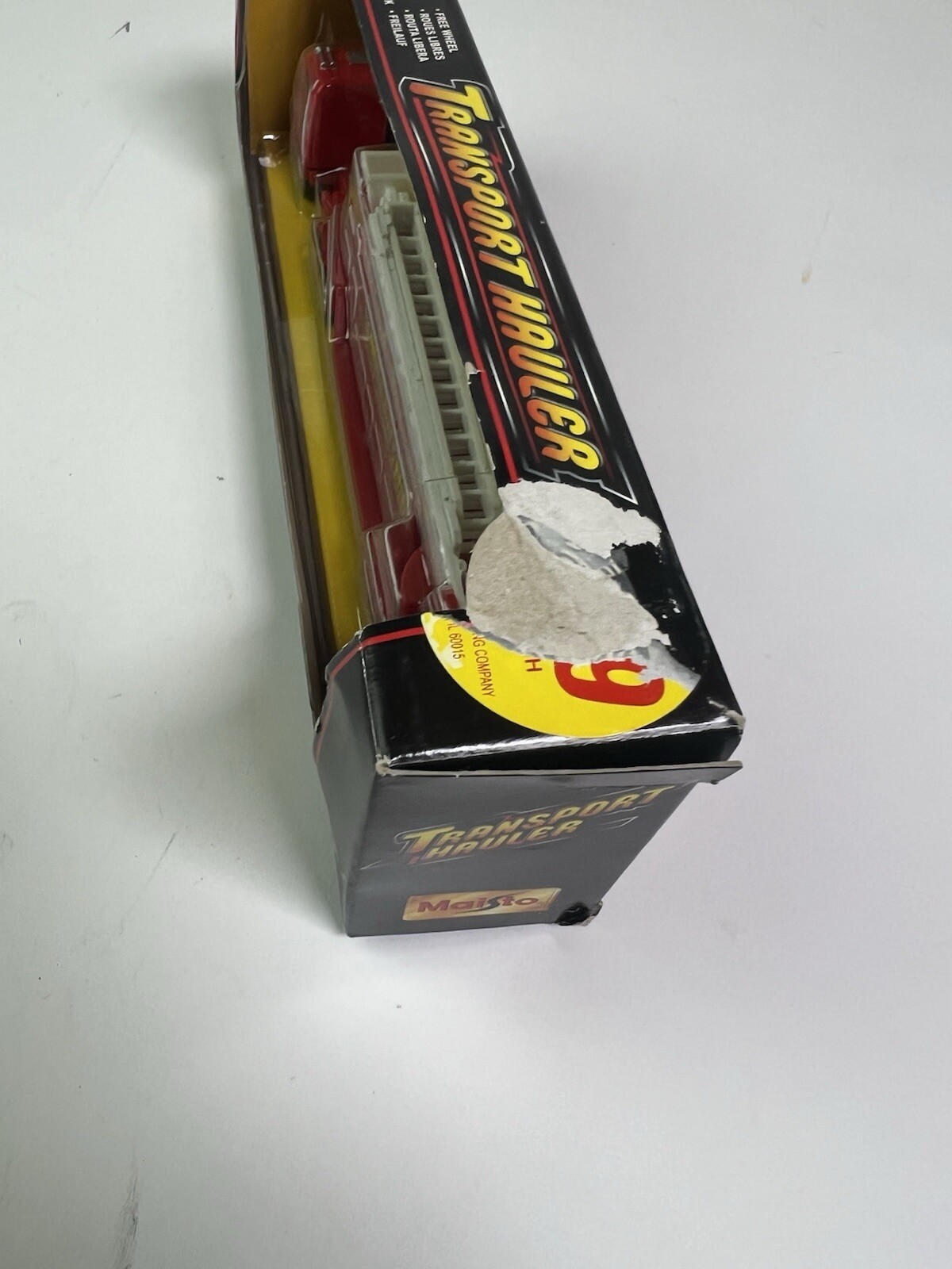 Maisto Highway Hauler Fire Truck 7.5” Long Die Cast Metal And Plastic NEW