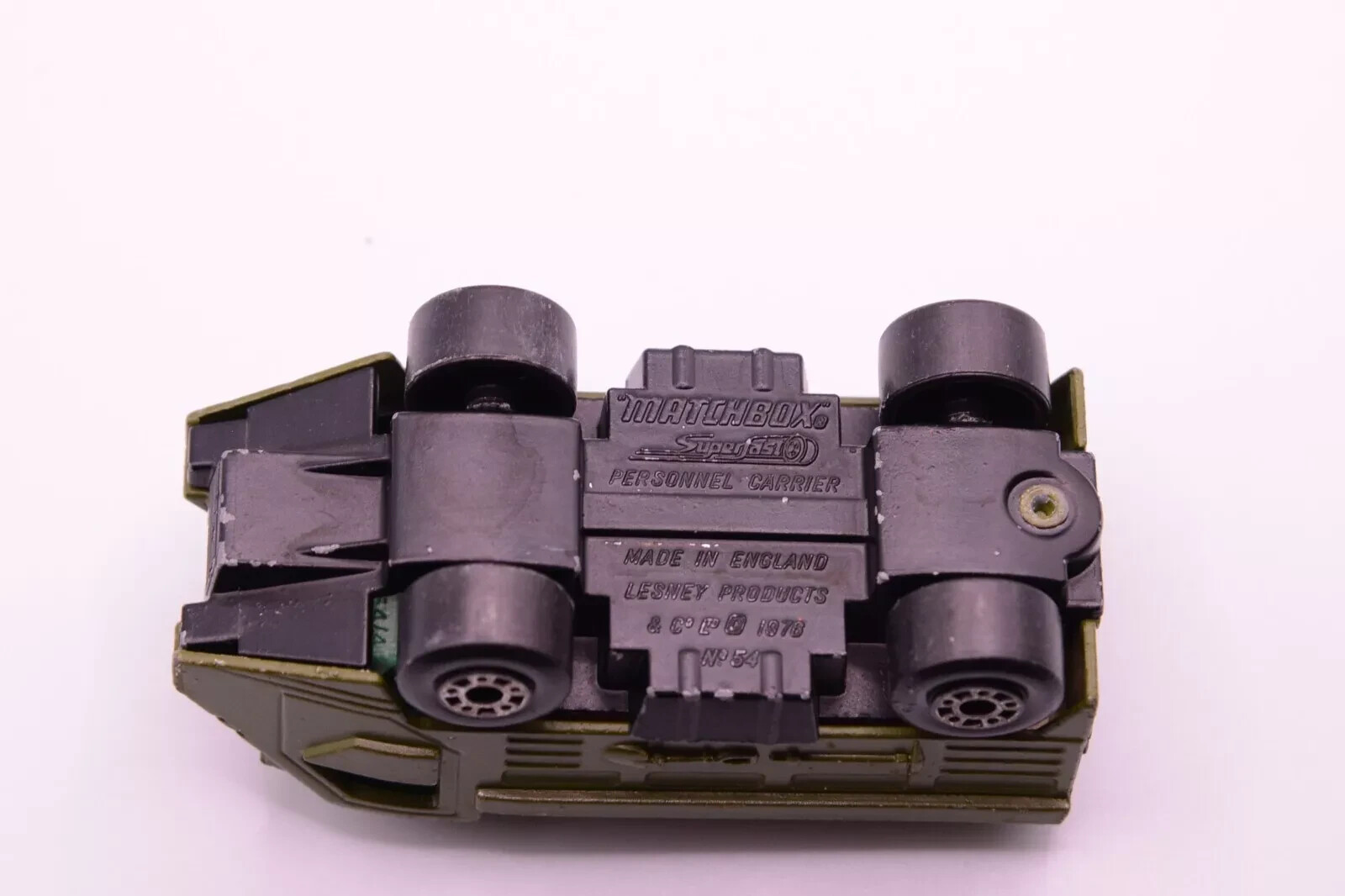 Lesney Matchbox Superfast Personal Carrier No.54 1976 Made In United Kingdom