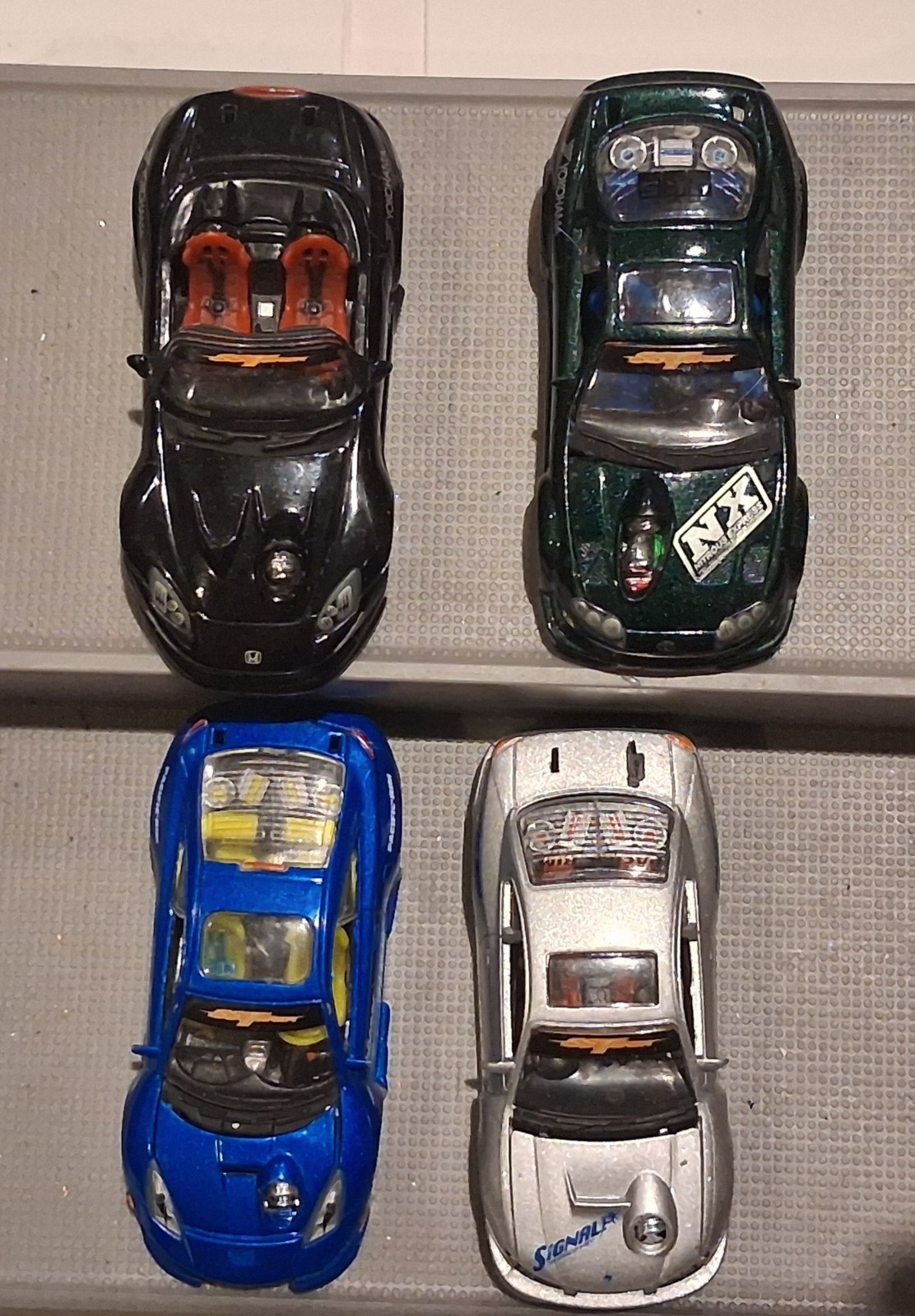 Lot Of 4 Muscle Machines 2002 Nissan SILVIA Toyota Celica GTS Supra Honda S 2000