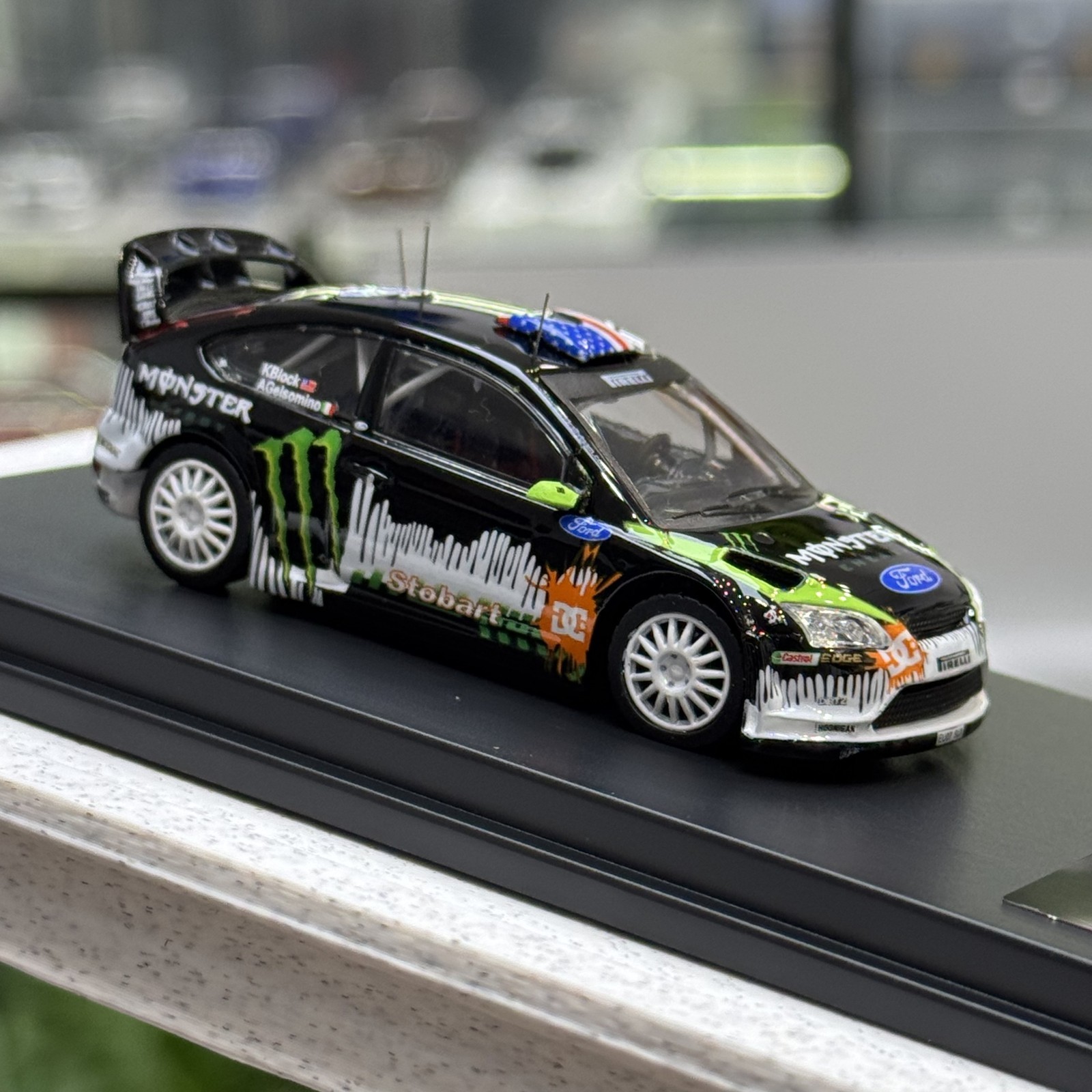 Majorette 1:64 Focus ST “Monster Energy” Alloy Die-Cast Model Car