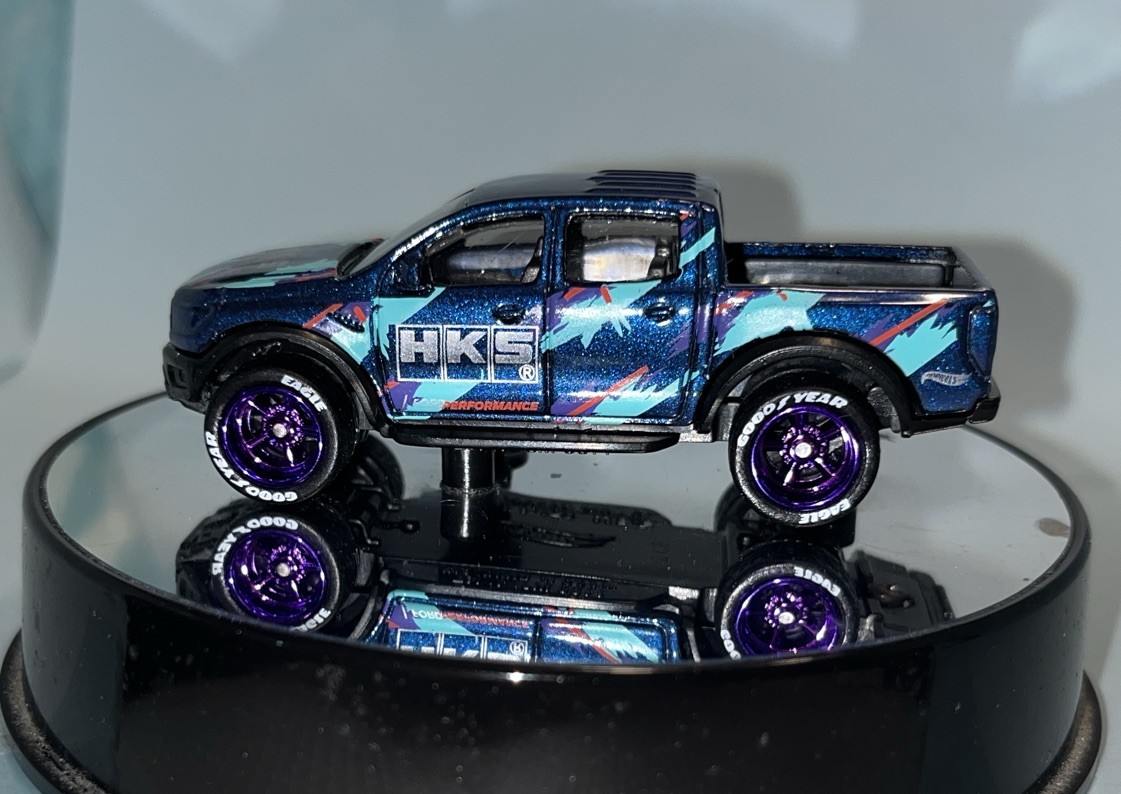 “Custom Made” Hot wheels HKS ‘19 Ford Ranger raptor HKS real riders Added!