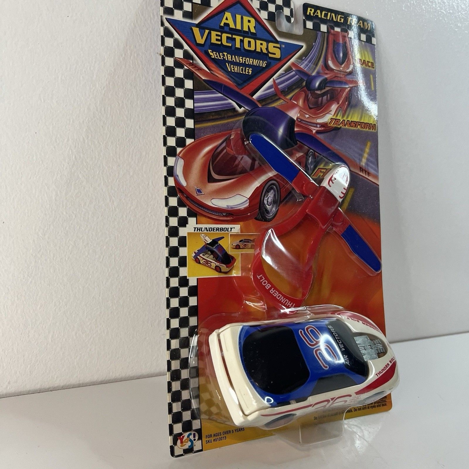 Yes! Toys Air Vectors Self-Transforming Vehicles Thunderbolt NIB