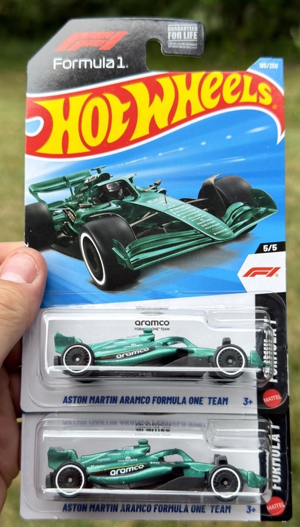 2026 Hot Wheels F1 Aston Martin Aramco Formula One Team Formula 1 #185