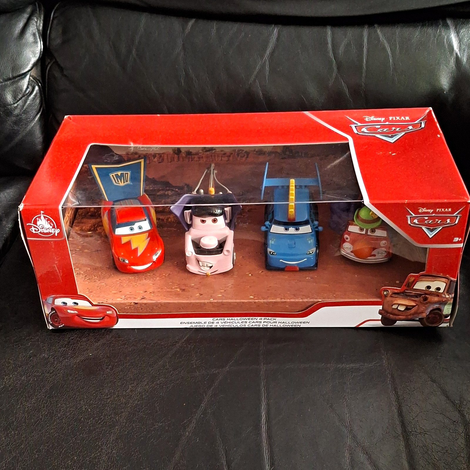Disney Pixar Cars Halloween 4-Pack Diecast Cars Set, Multicolor Unopened Box