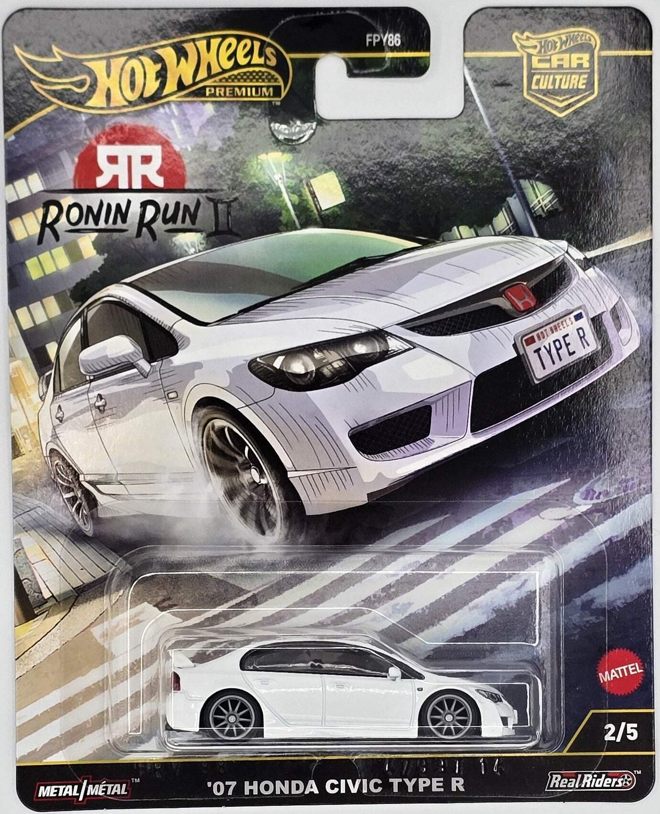 Hot Wheels Car Culture Ronin Run II 1:64 Premium Set | Sealed Case & Chase Varia