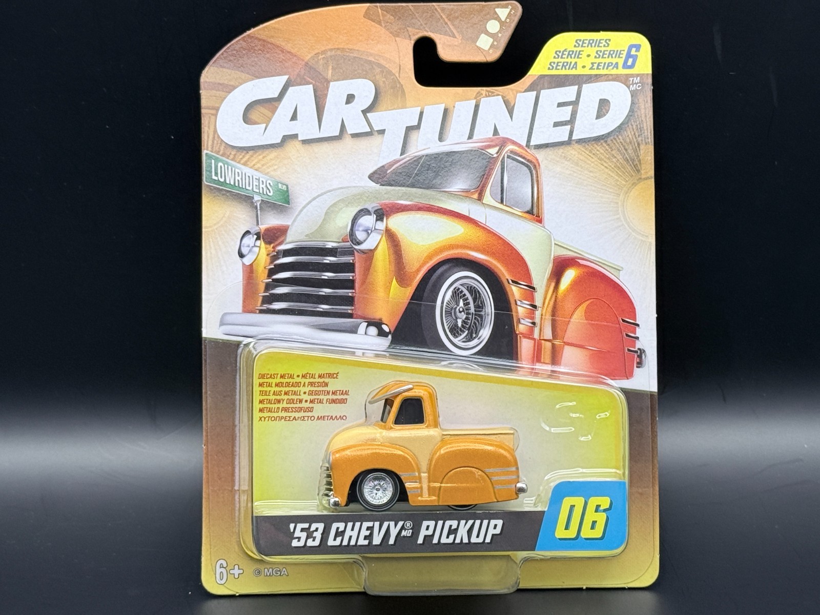 Cartuned 53 Chevy Pickup Yellow Series 6 Hobby Alt. 2026 #06 1/64