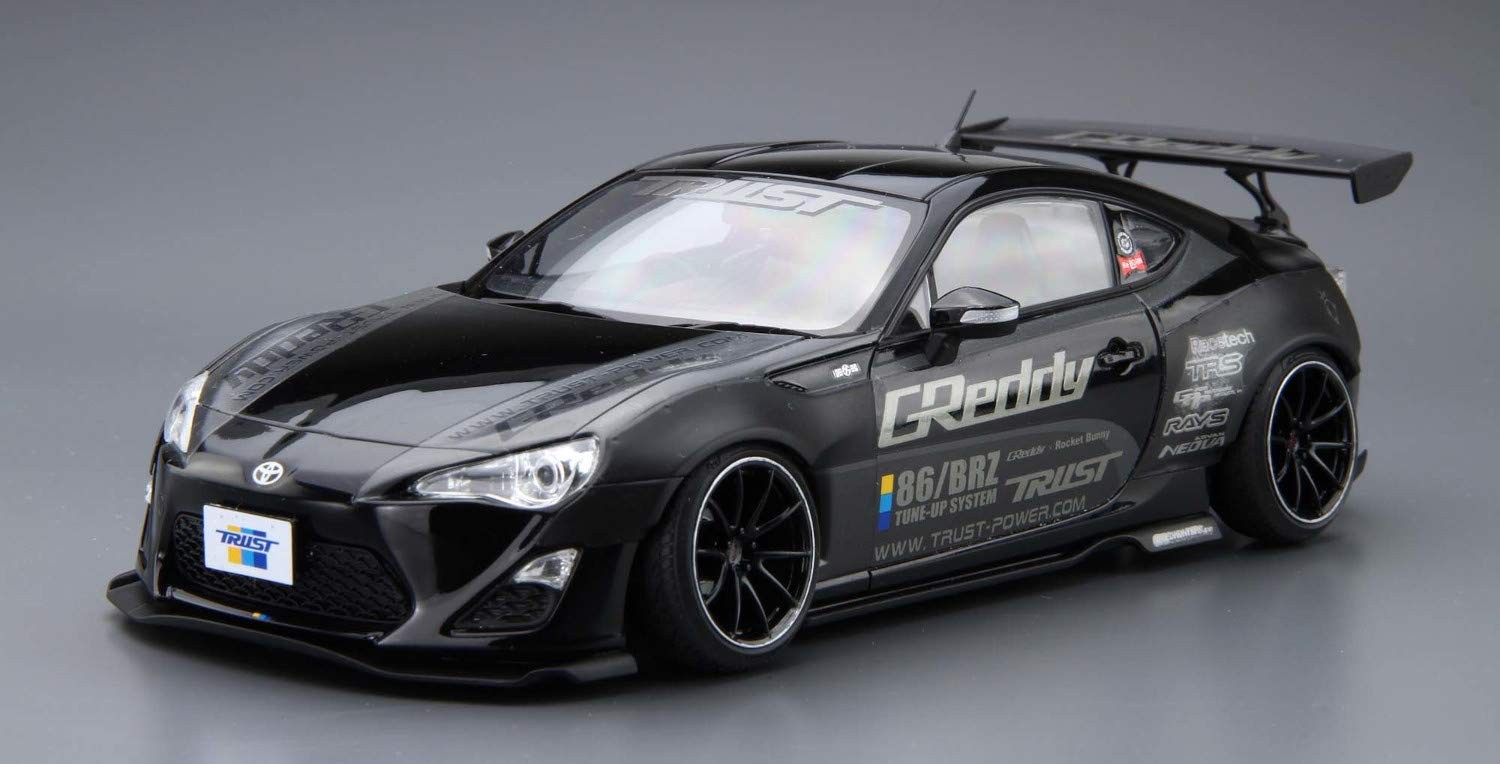 No.2 Toyota ZN6 TOYOTA86 ’12 GREDDY & ROCKET BUNNY VOLK RACING Ver. Plastic Mode