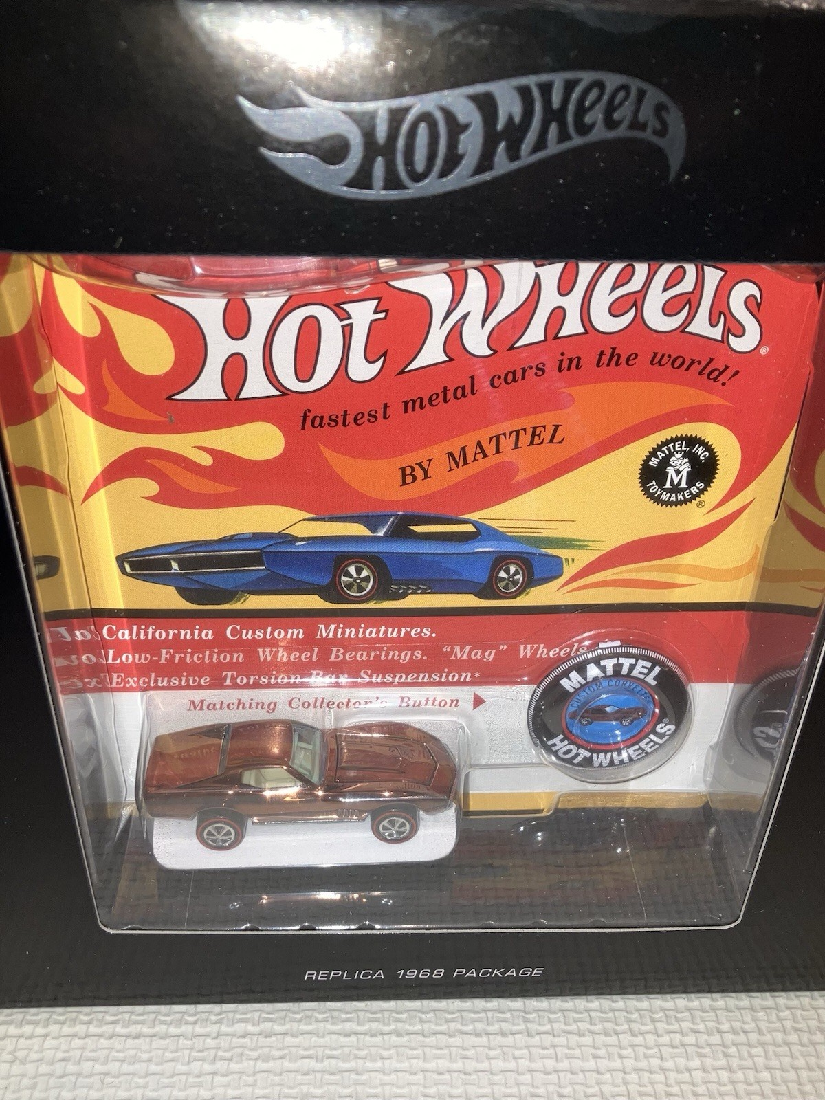 Hot Wheels Redline CUSTOM CORVETTE, Mint In Box, RLC Original 16, 2/6000 SWEET!