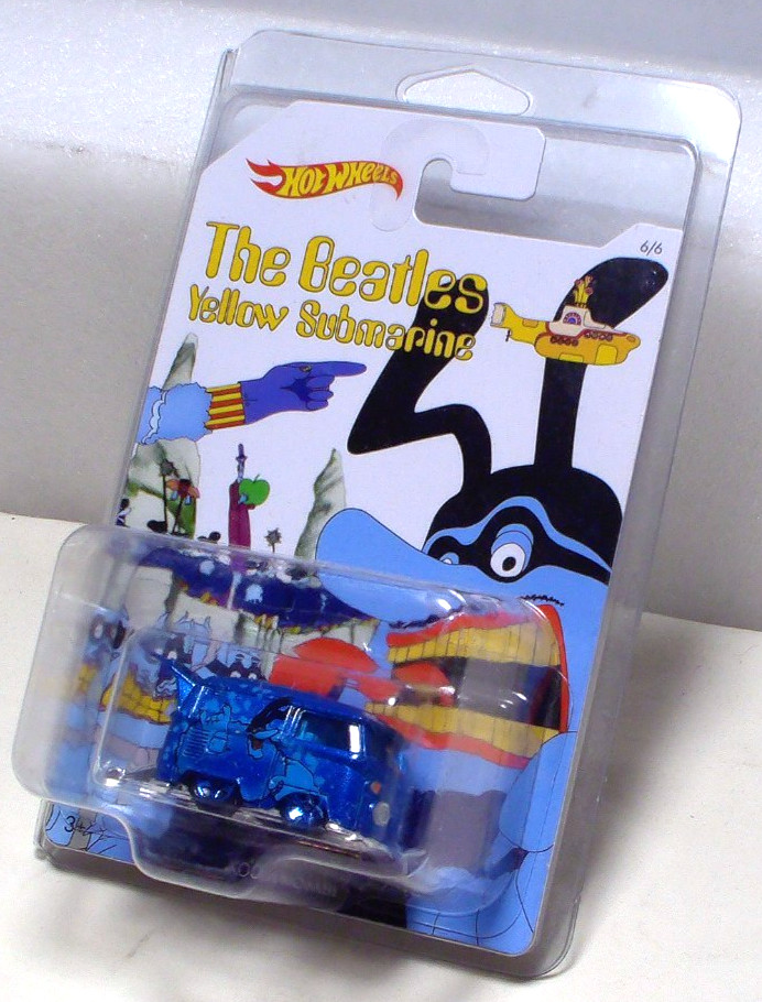 :Hot Wheels The Beatles Yellow Submarine Blue Meanies Kool Kombi 1:64 Diecast