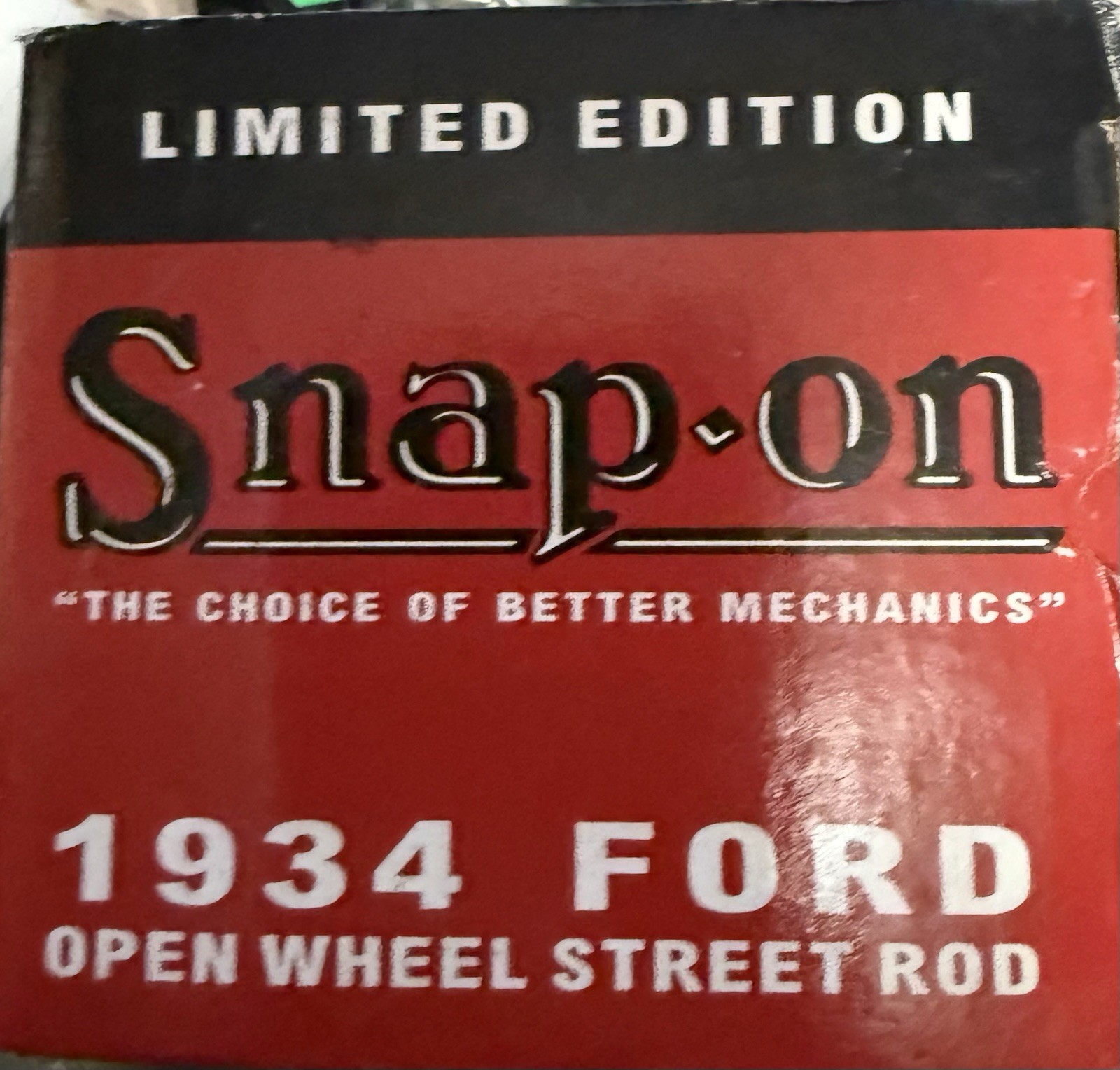 Snap-On 1934 Ford Street Rod Limited Edition Die-Cast 1/25 Collector Series NEW