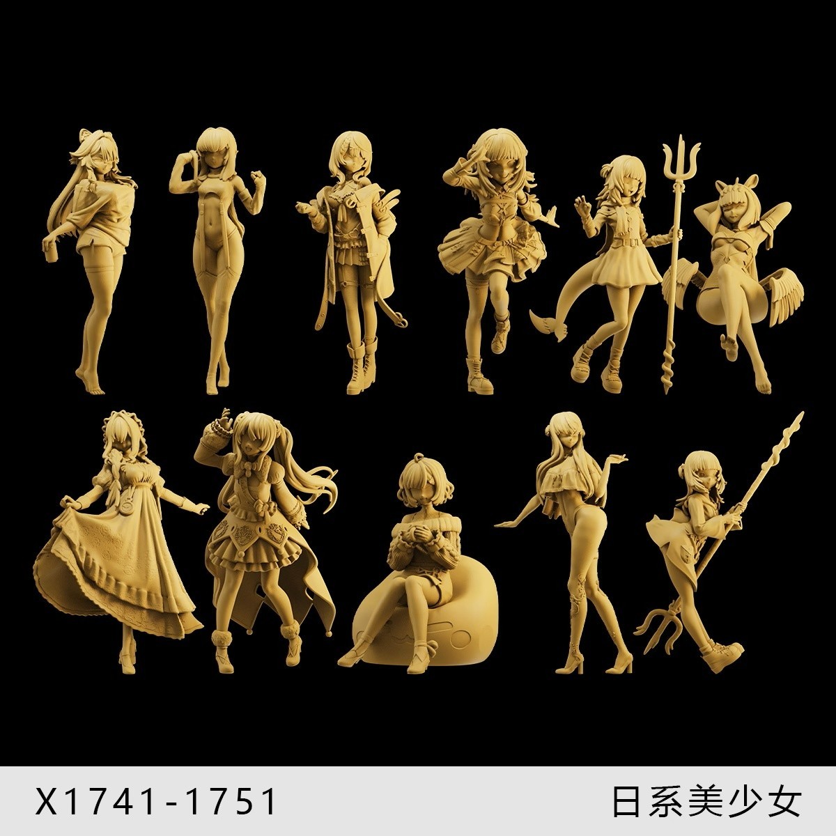 1:35 1:43 1:64 Sweet Pretty Girl Miniature Figure Model For Cars Vehicles