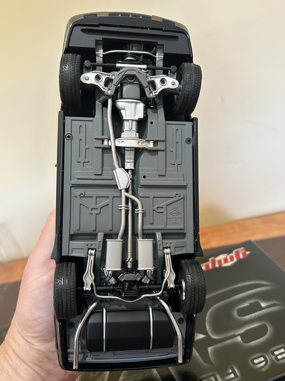 GMP 1:18 1986 Ford Mustang SVO Black Diecast Ltd Ed 1 of 1500 #0557 Part 8064