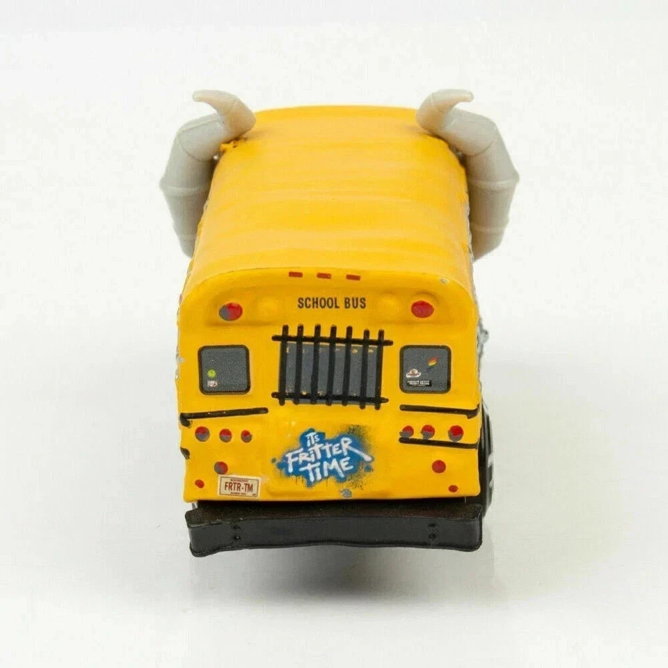 Disney Pixar Cars 3 Miss Fritter Crazy School Bus Diecast Model Toy Car Boy Gift