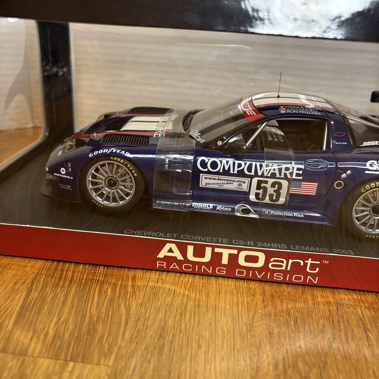 Auto Art Racing Division 1:18 Chevrolet Corvette C5-R 24Hrs Lemans 2003 – New