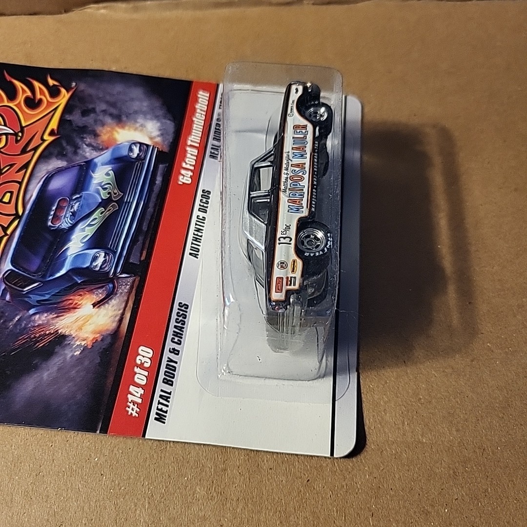 Hot Wheels Drag Strip Demons 2008 14/30 ’64 Ford Thunderbolt Real Riders