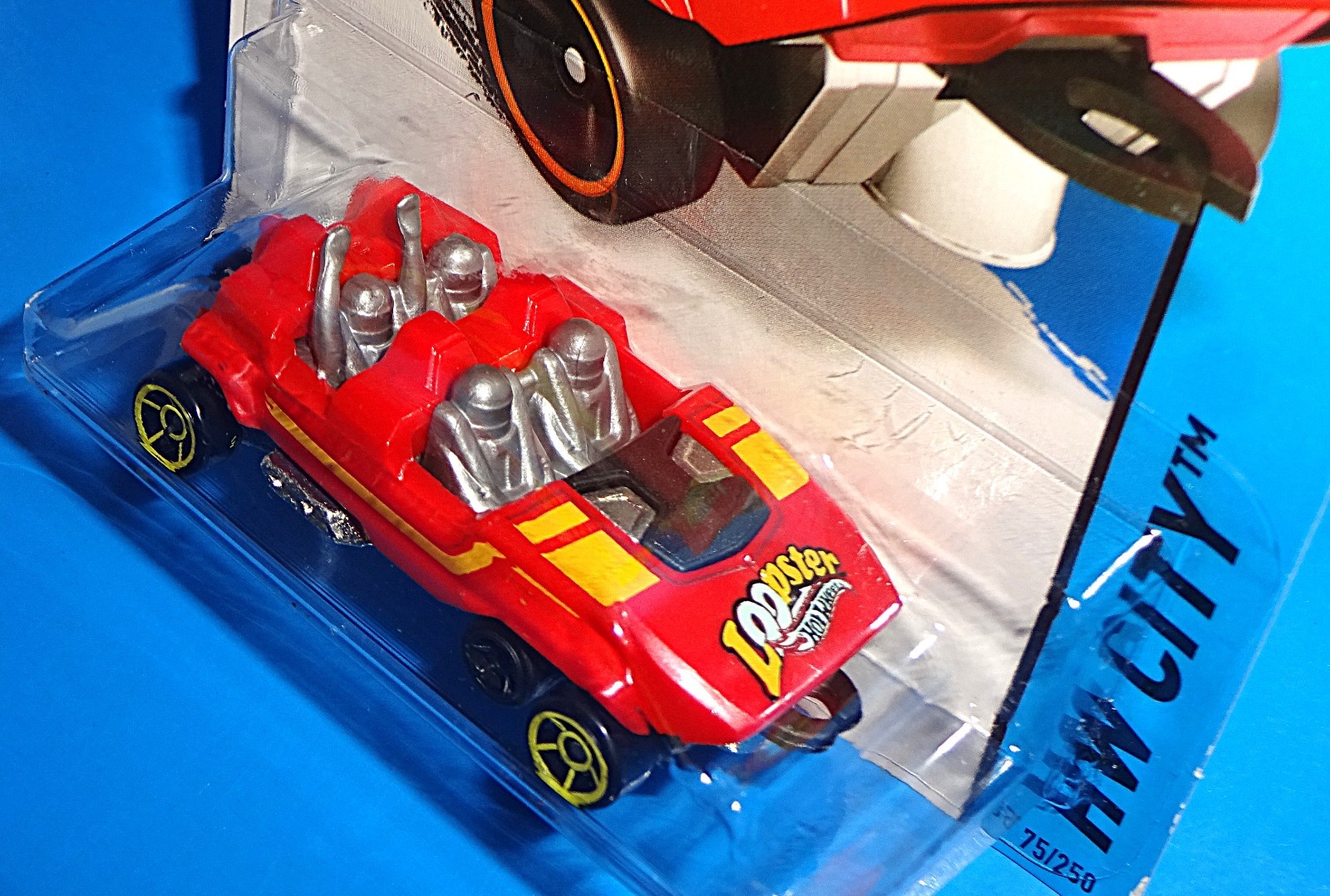 Hot Wheels New For 2015 Surf Patrol #75 Loopster Roller Coaster Vehicle Red