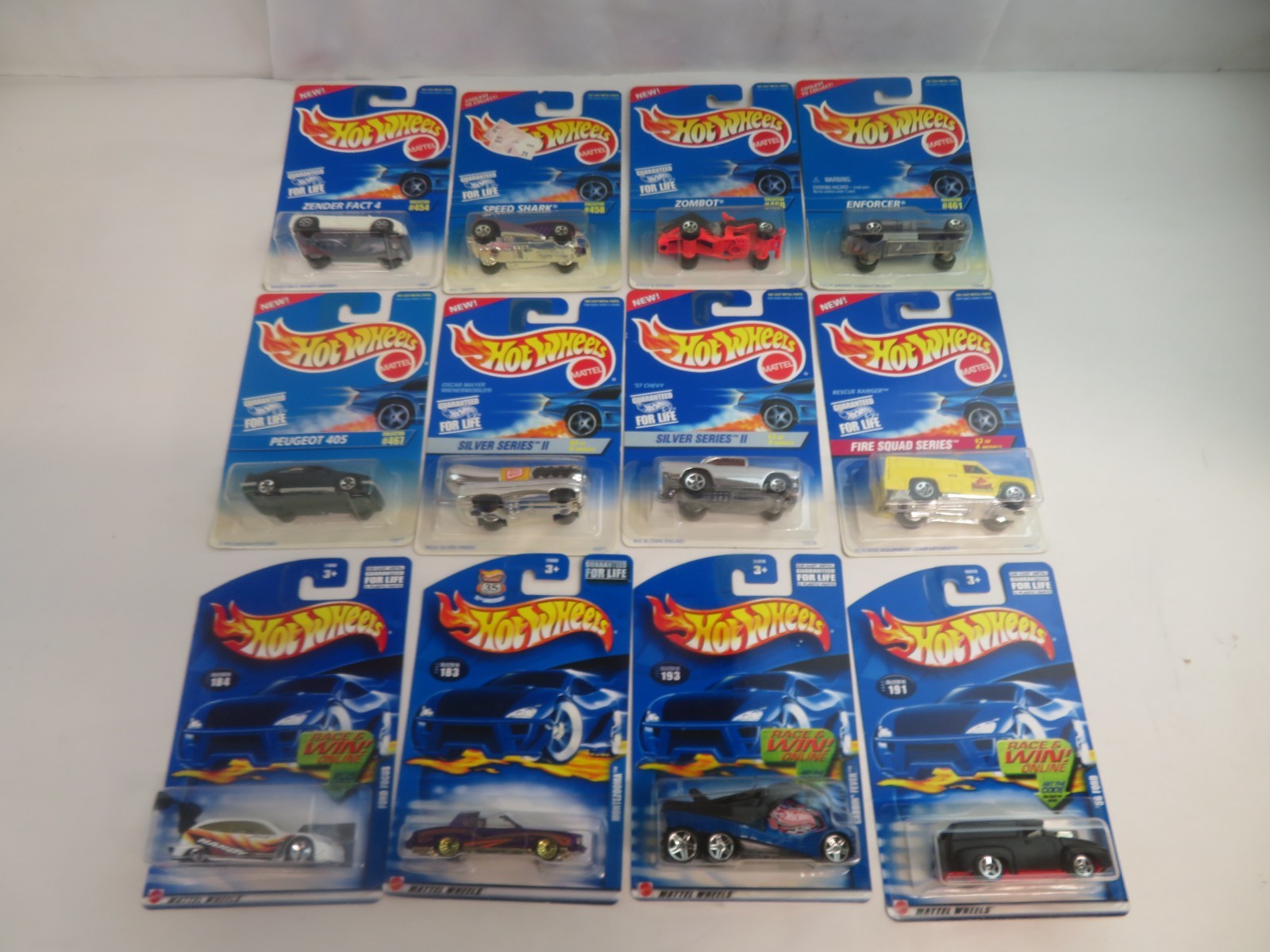 Hot Wheels Mixed Lot 1/64 Scale Lot Of 12 J
