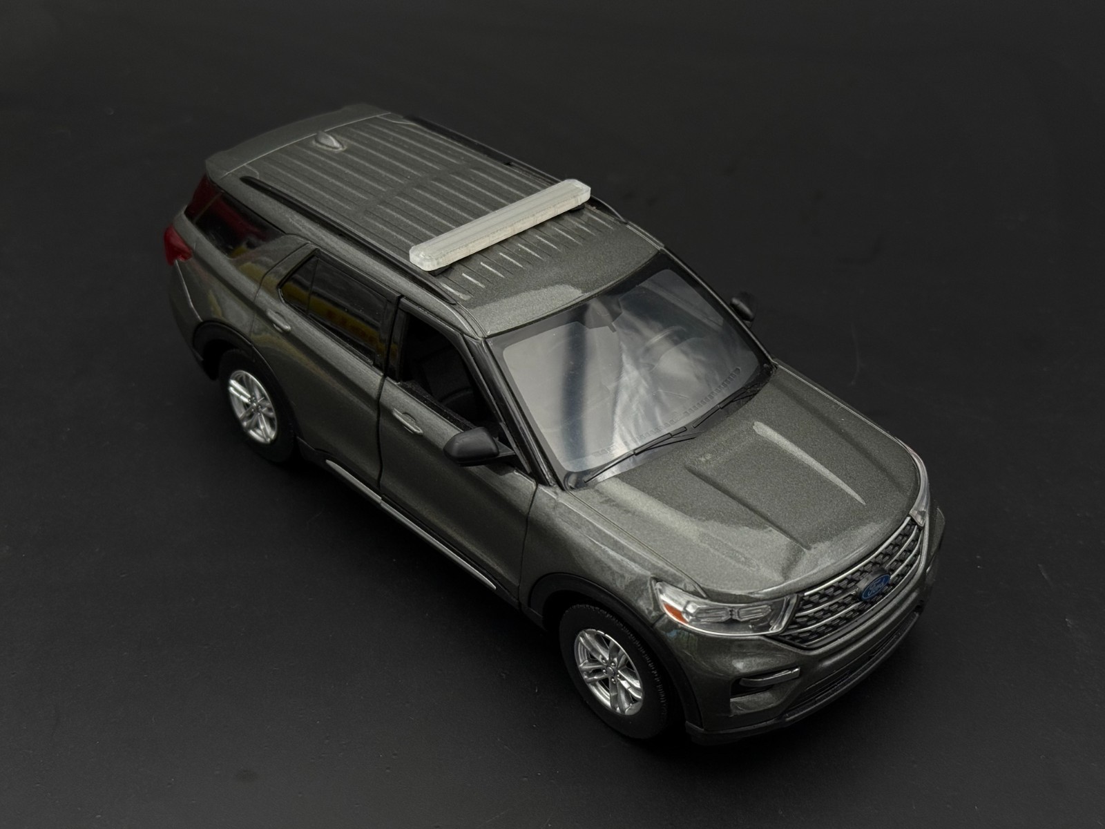 1/24 1/25 LED Compatible Clear Narrow Lightbar Police Fire Emergency