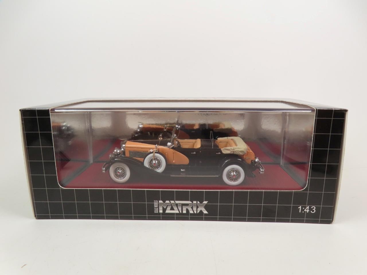 Matrix MX40406-061 Duesenberg SJ-662-2592 Dual Cowl Phaeton, 1/43, MIB!