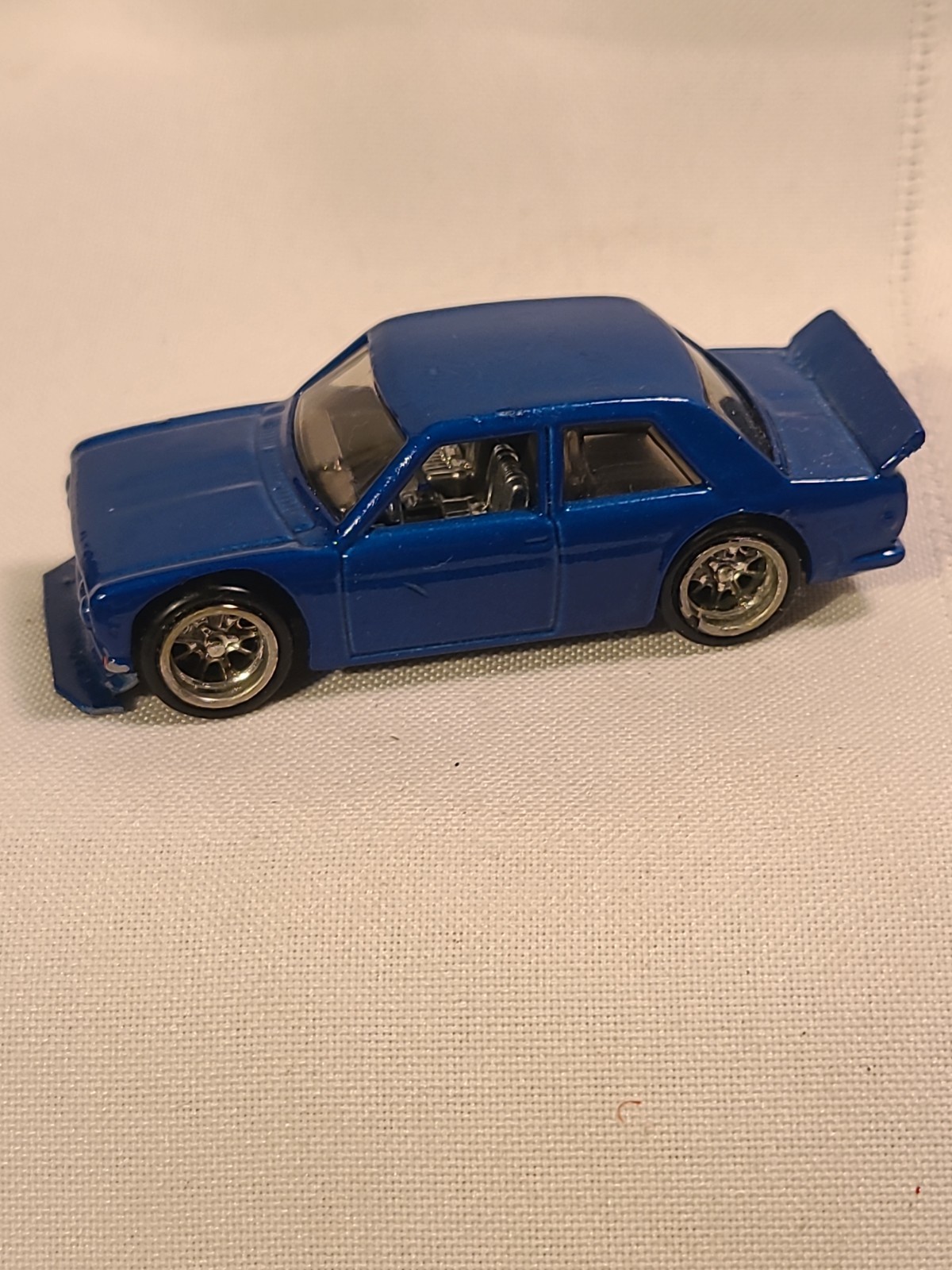Hot Wheels Datsun 510 FULL CUSTOM CAR has Some paint Spots On Roof! Please Look