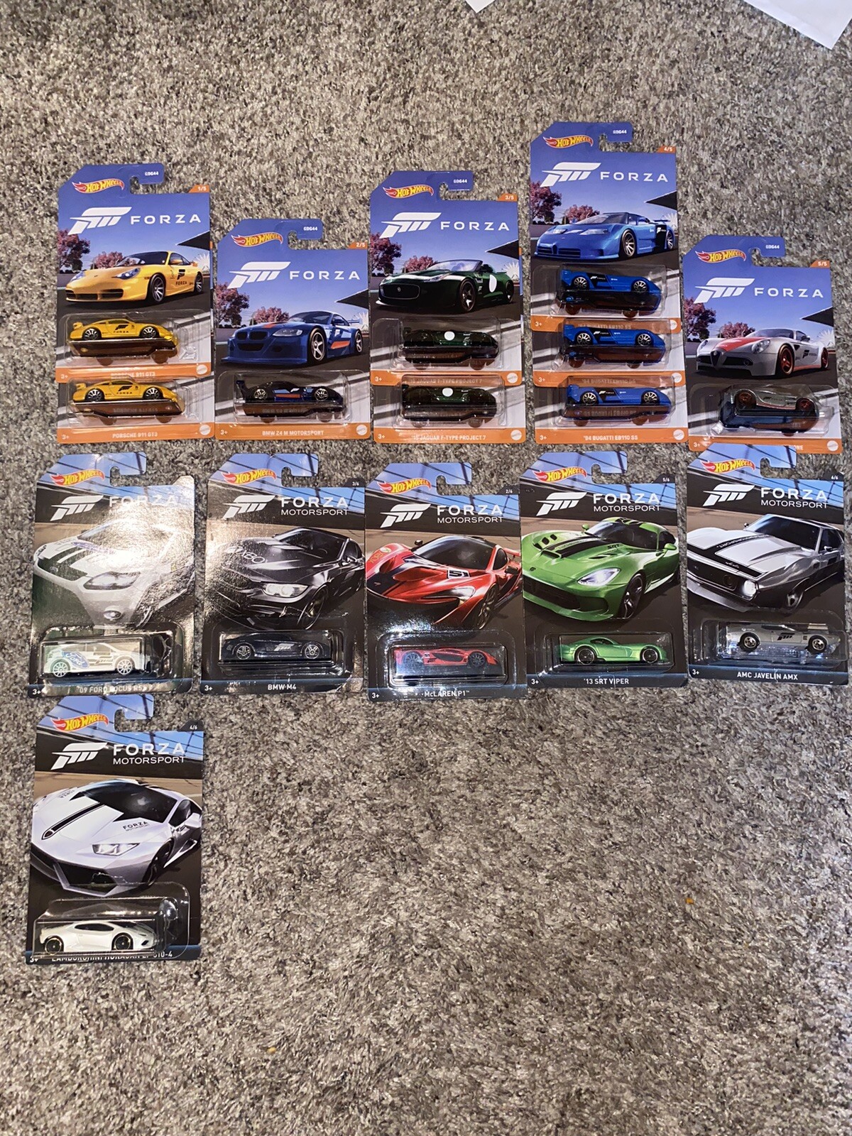 Hot Wheels Forza Lot – Read Description – Walmart Exclusives –