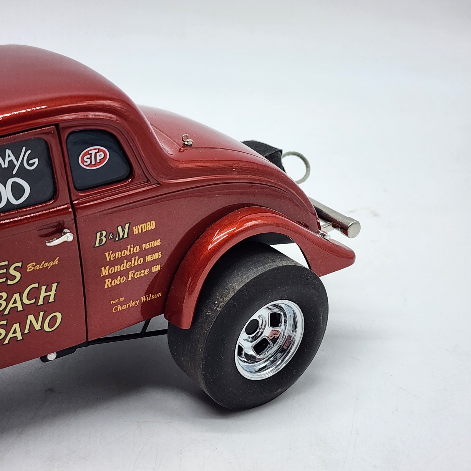 14Q 1933 Willy’s Gasser Bones Dubach and Pisano Precision Miniatures 1:18 Rare