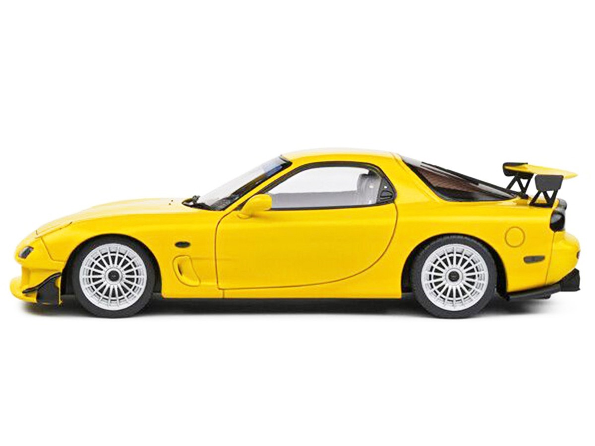 SOLIDO 1999 MAZDA RX-7 FD3RS STREETFIGHTERS 1/18 DIECAST MODEL YELLOW S1810603