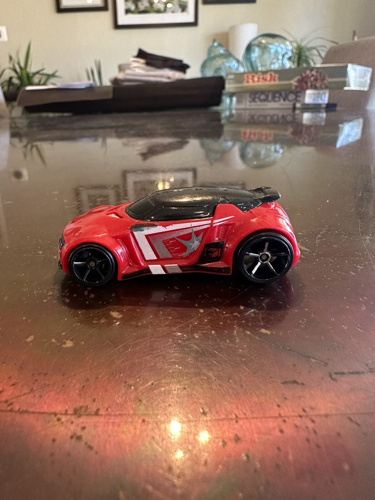 2008 Hot Wheels High Voltage Red Coaster Crash Playset Exclusive