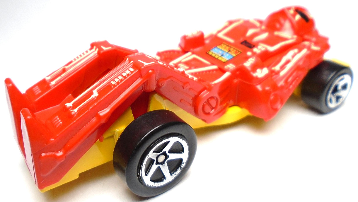 2020 HOT WHEELS MATTEL GAMES ZOMBOT RED & YELLOW 1:64 DIECAST 2 7/8″ ROBOT CAR
