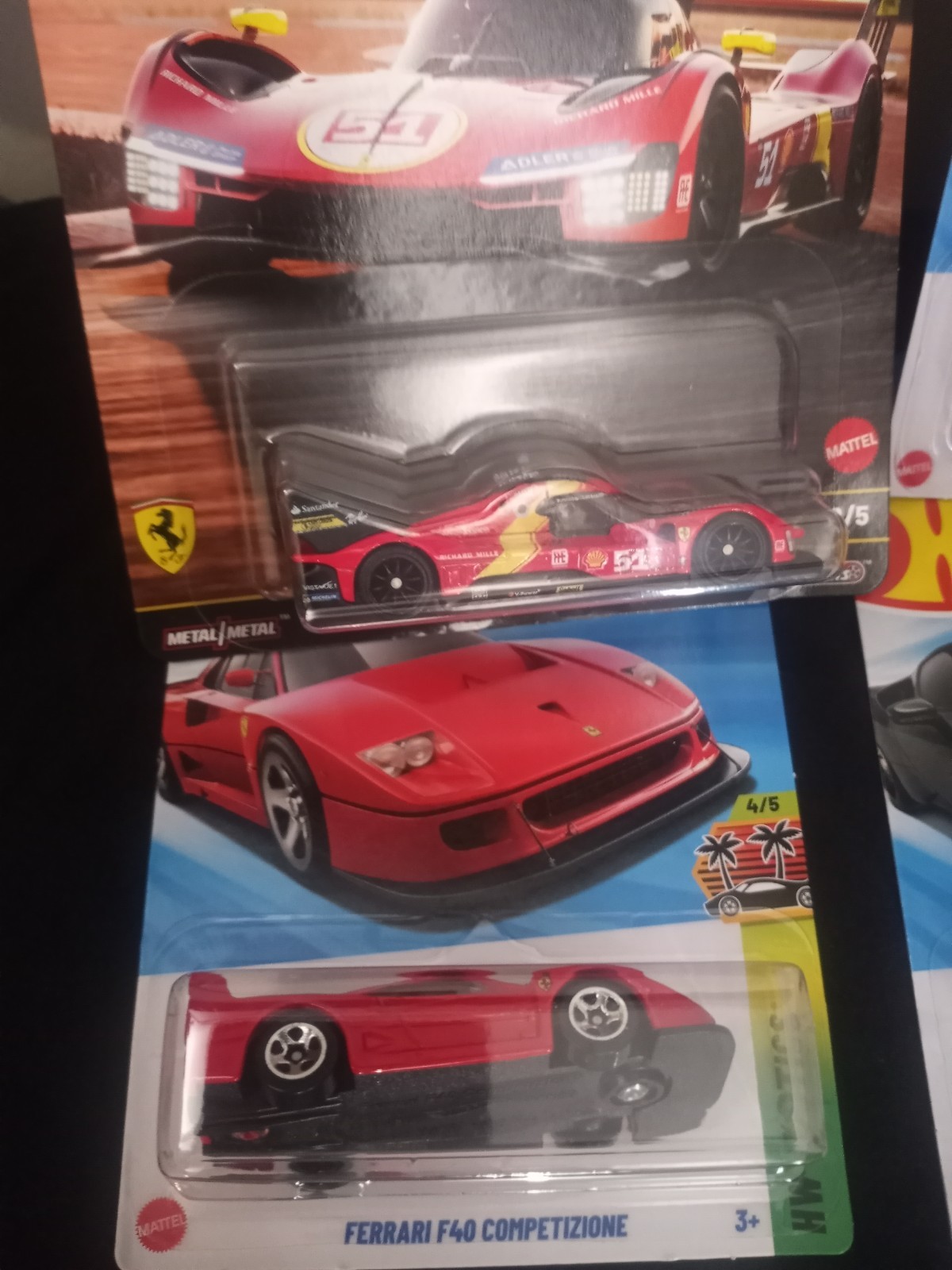 Hot Wheels FERRARI Circuit legends JBK49 Lot Of 4 Ferraris