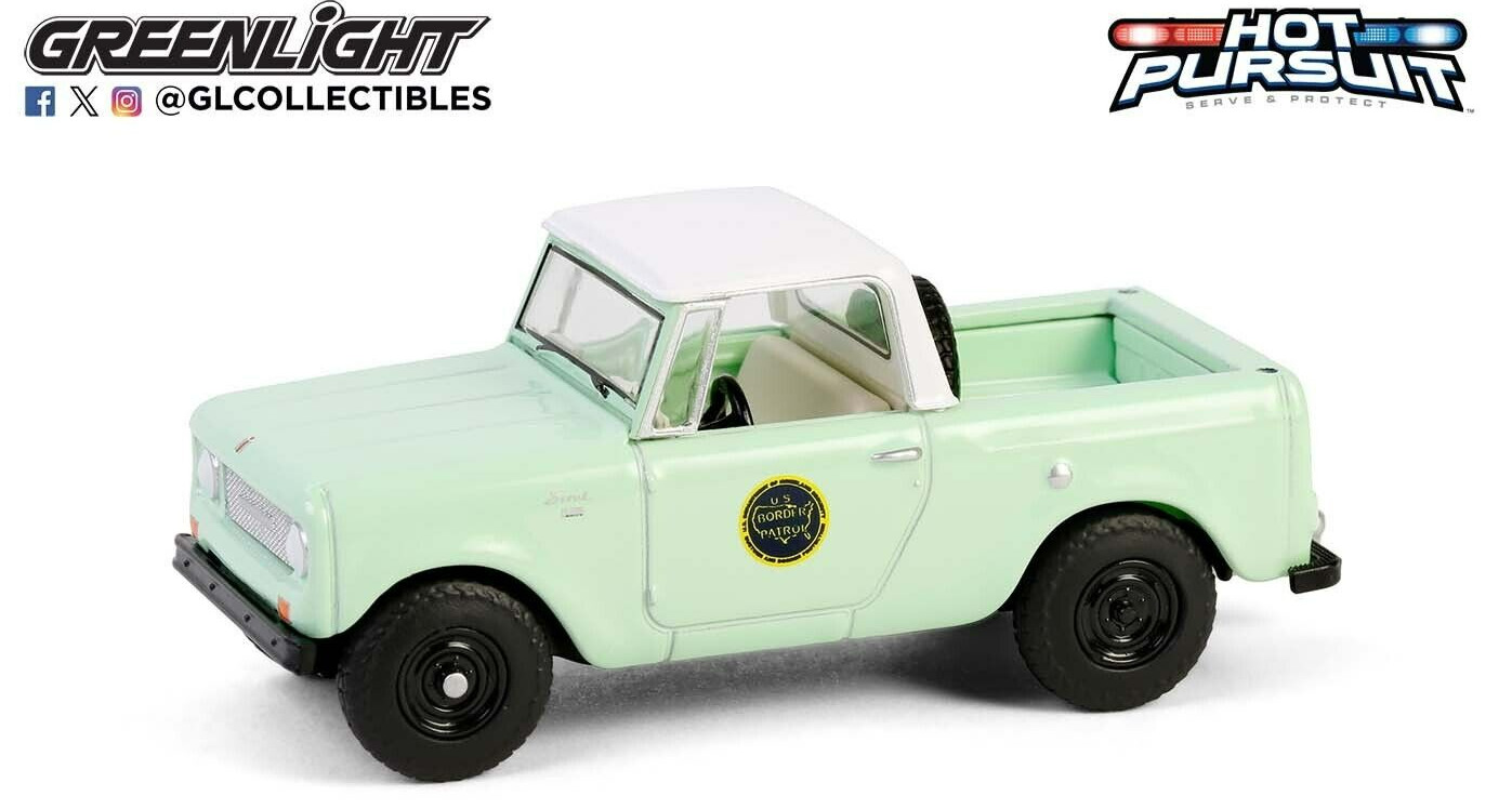 GREENLIGHT 1:64 HOT PURSUIT SPECIAL EDITION US CUSTOMS & BORDER PATROL 6PC 43035