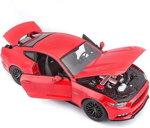 Maisto 1/18 Scale Diecast 31197 – 2015 Ford Mustang GT – Red