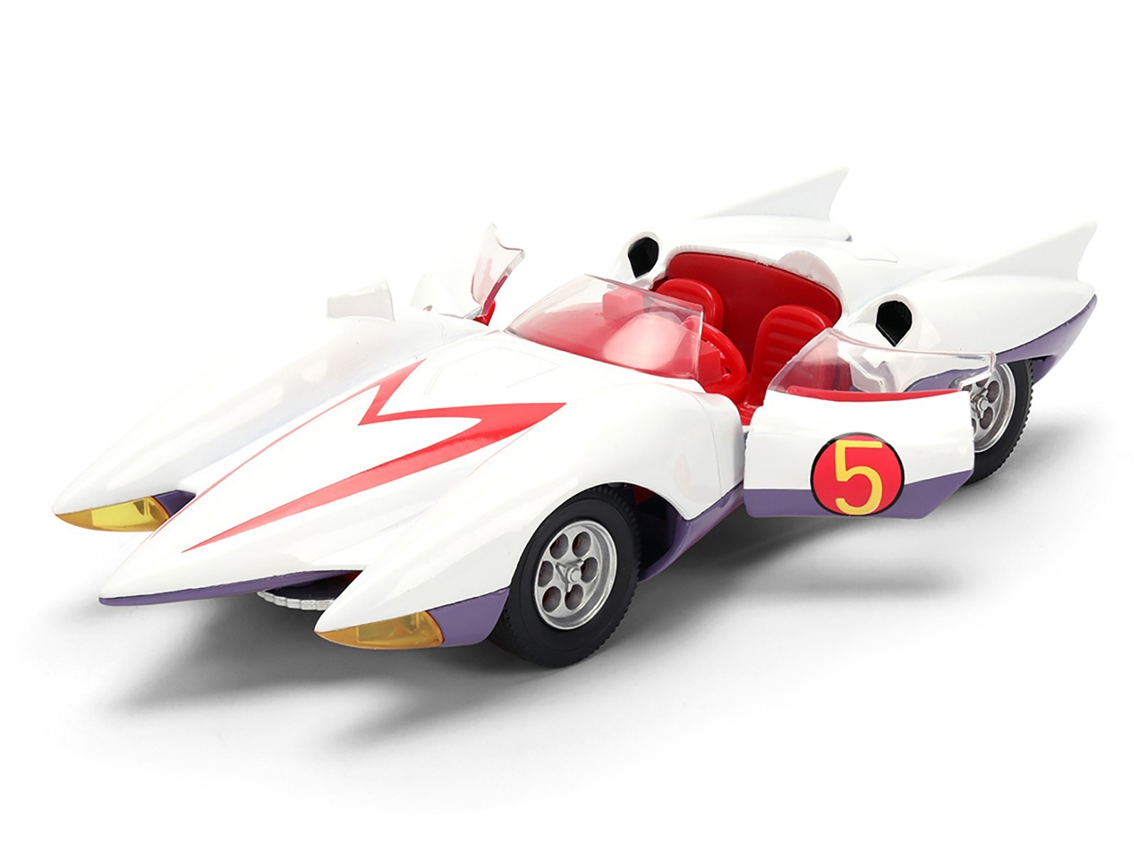 MACH 5 WHITE “SPEED RACER” 1/32 DIECAST MODEL CAR BY JADA 35882