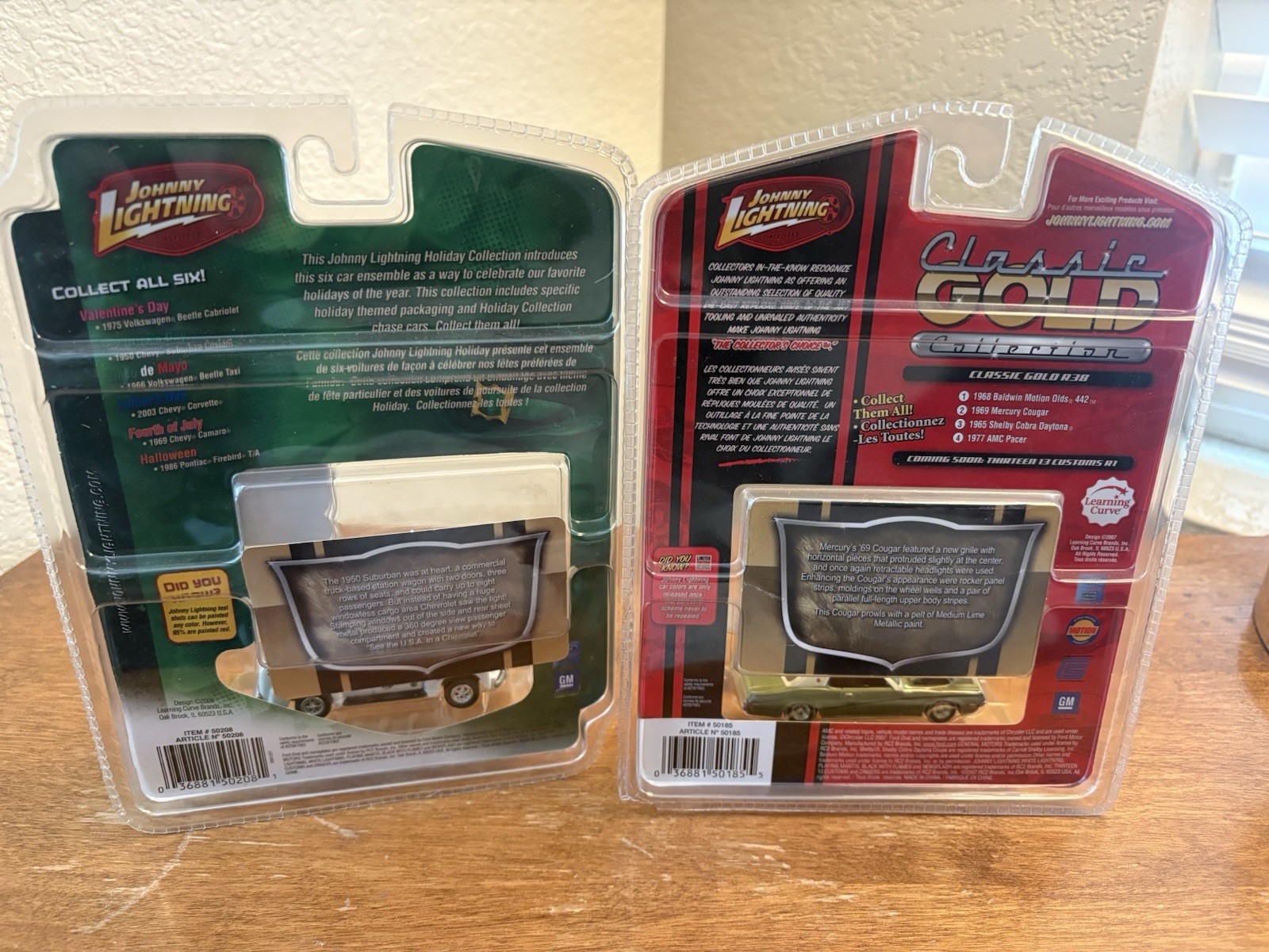Johnny Lightning Assorted Lot of 9 Cars New Zingers Elvis Wicked Wagon