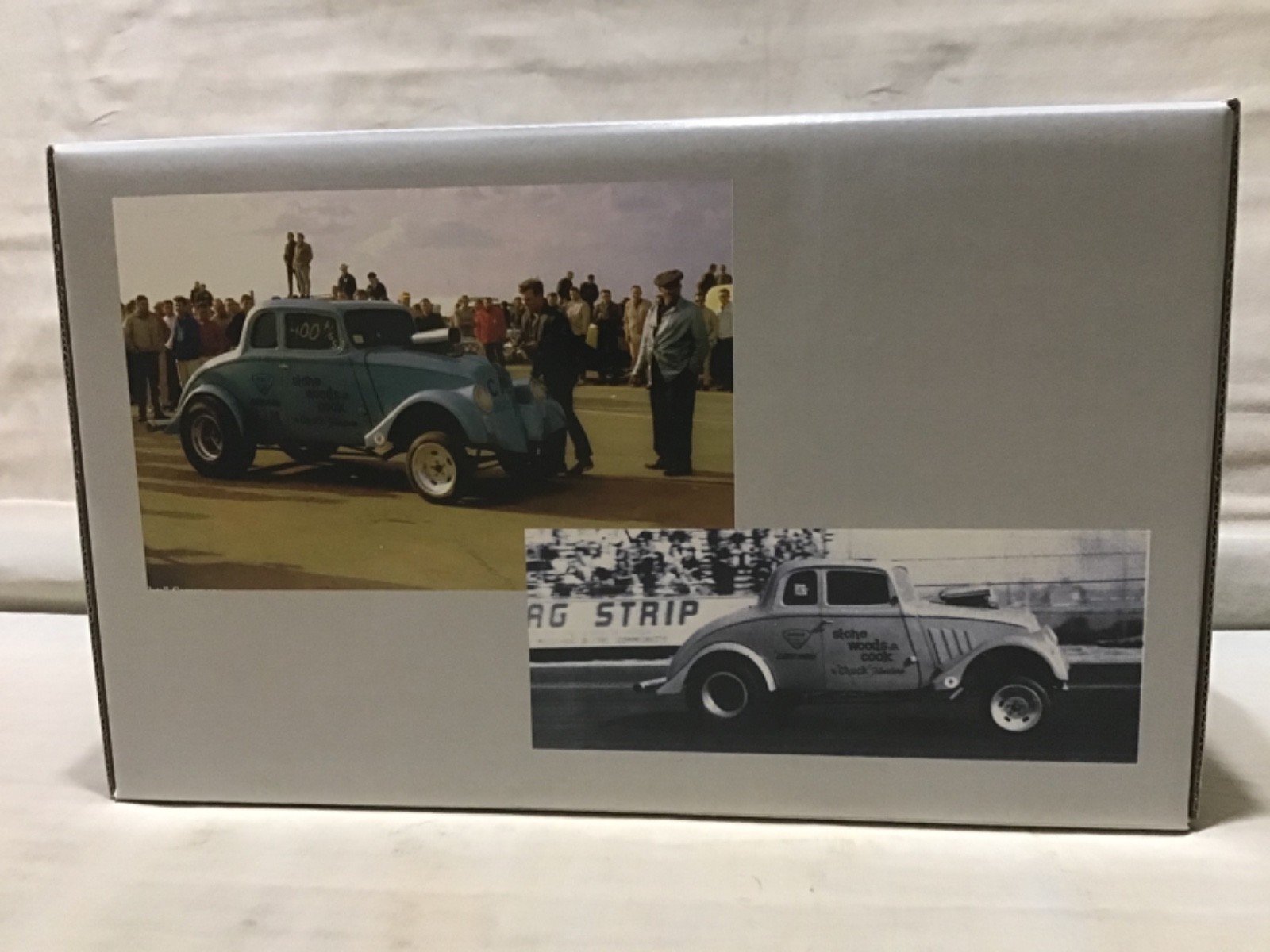 STONE WOODS & COOK B&M 1933 WILLYS GASSER 1/18 PRECISION MINIATURES NHRA PRM06