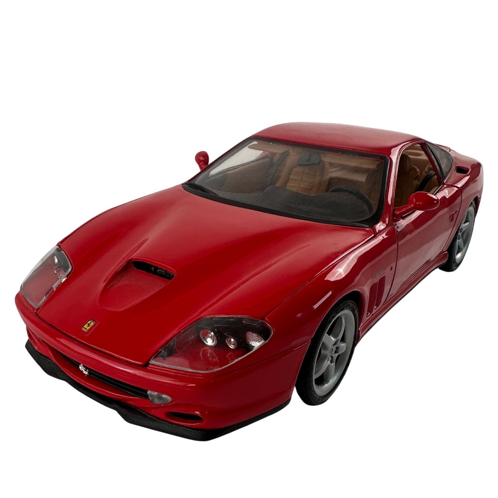 Ferrari Diecast Model Car Red 550 Maranello Pininfarina 1:18 Rosso Corsa