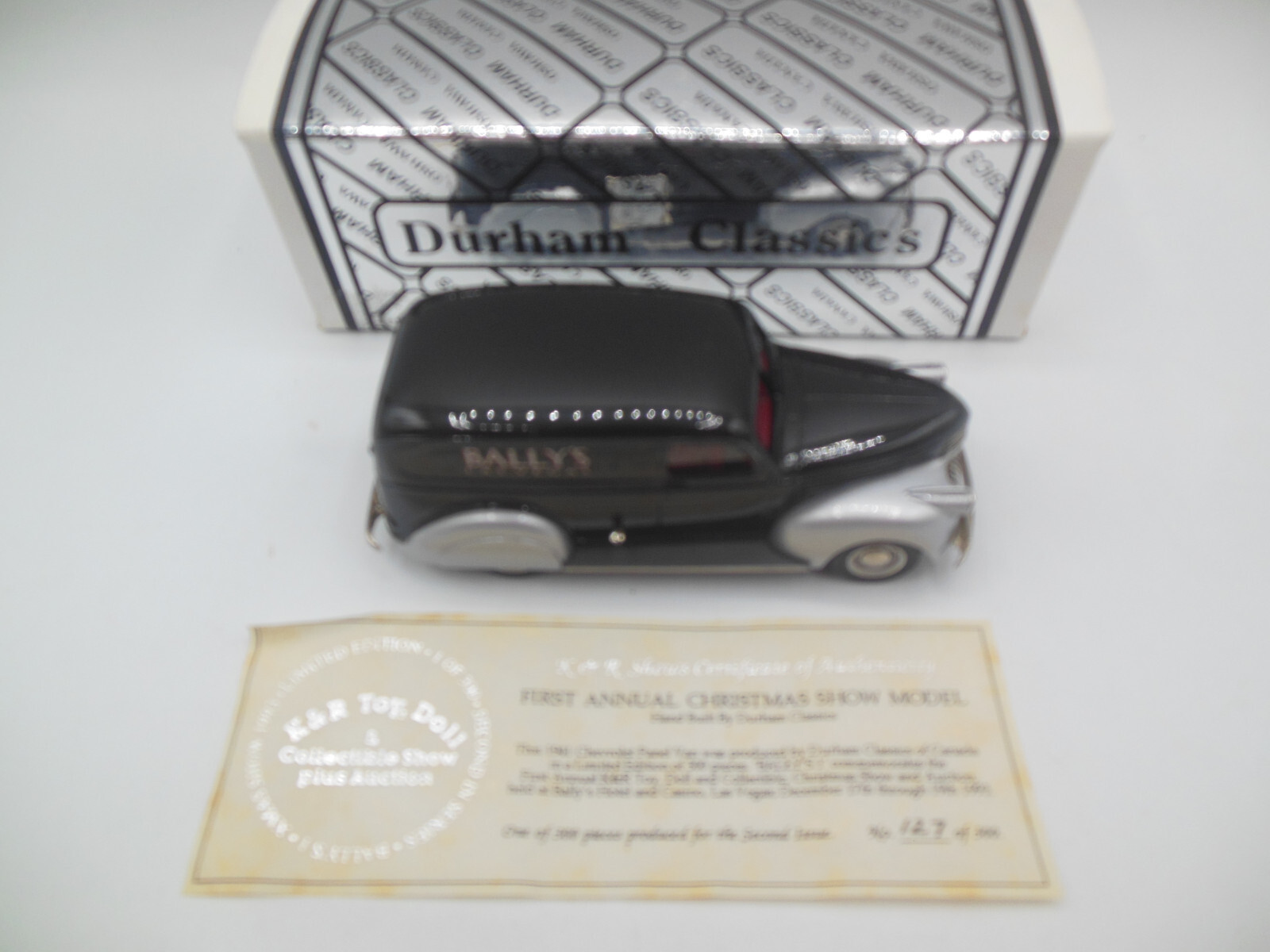 Durham Classics 1941 Chevrolet Panel Van First Annual K&R Toy Doll 1 of 300 LTD