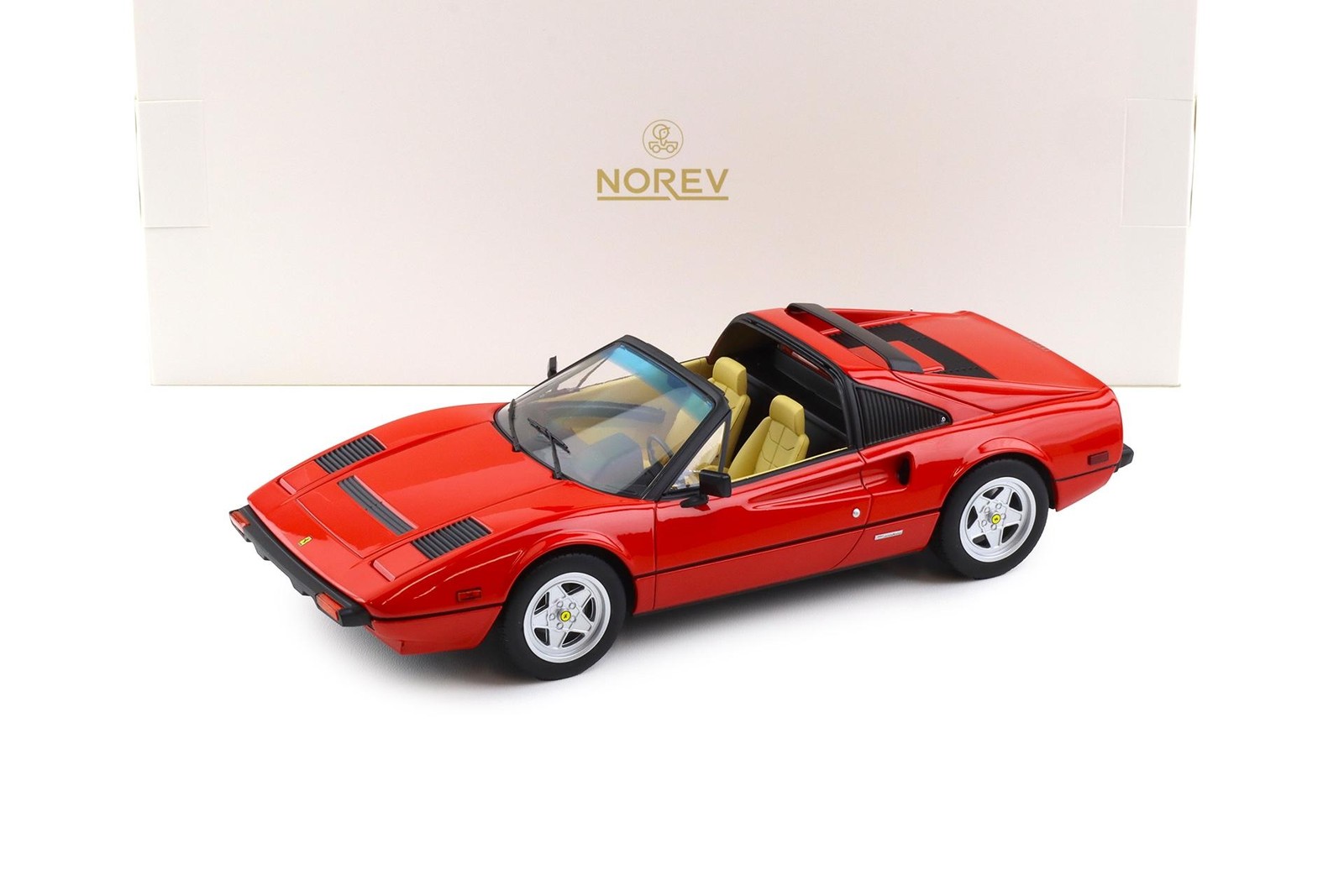 1:18 NOREV Ferrari 308 GTS Quattrovalvole 1982 Red Magnum TV Series 187930