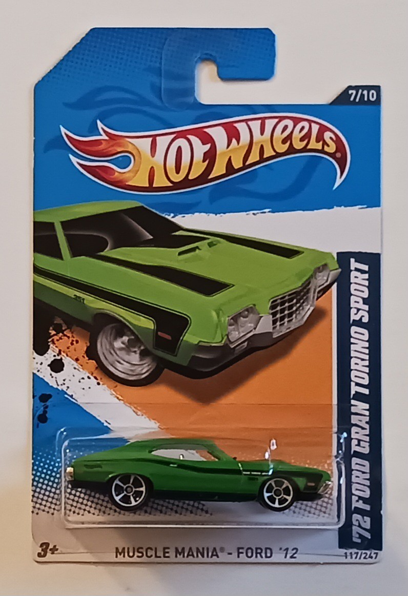 Lot of 8 2011-18 Hot Wheels Various Ford Models Gran Torino Sport – Falcon XB